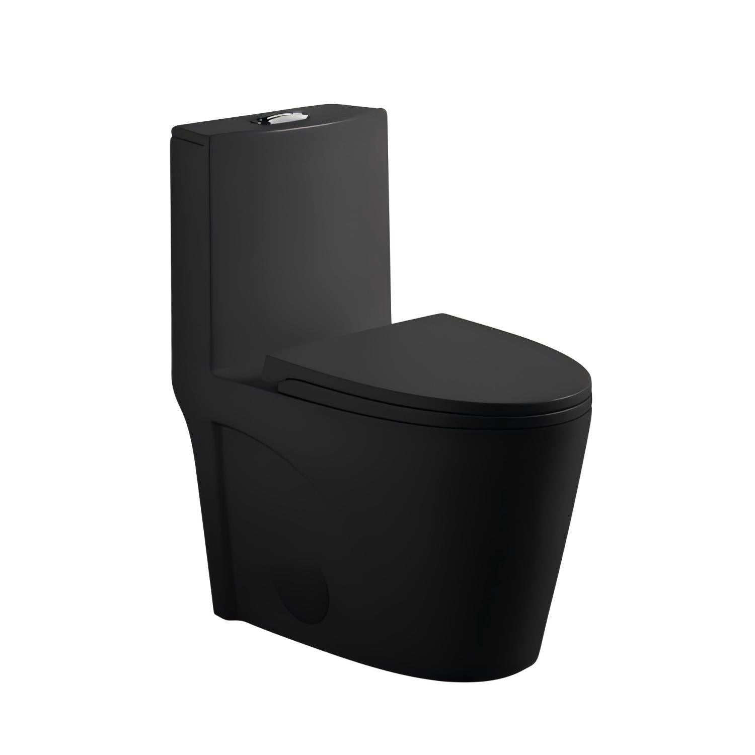 1 Piece Toilet With Tornado Flush, Dual Flush, And ADA Height Comfort Chair