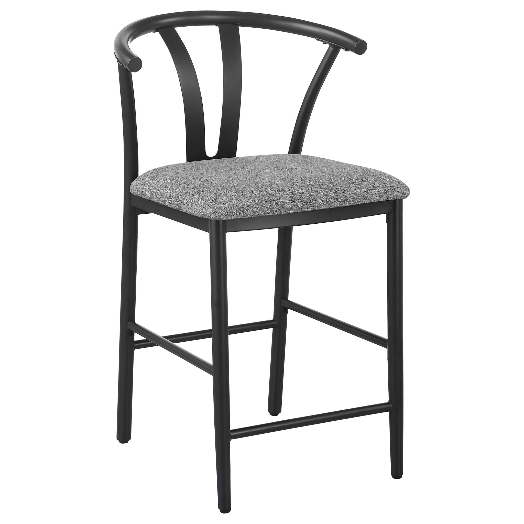 Tazman - Counter Height Dining Side Chair (Set of 2) - Gray