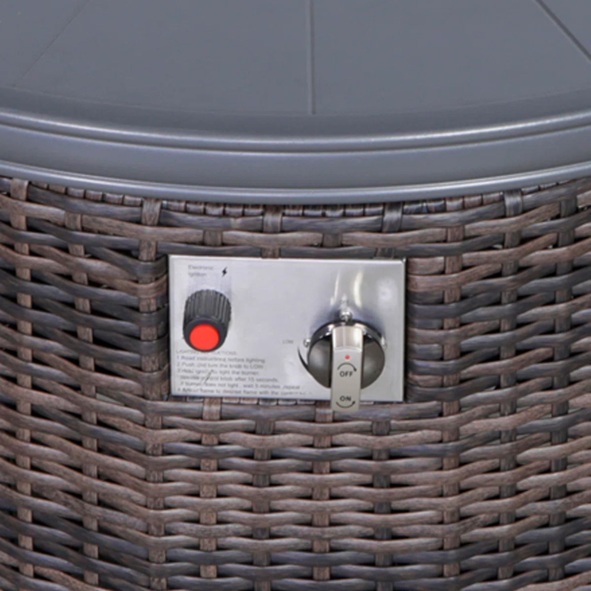 Outdoor Fire Pit Table With Lid