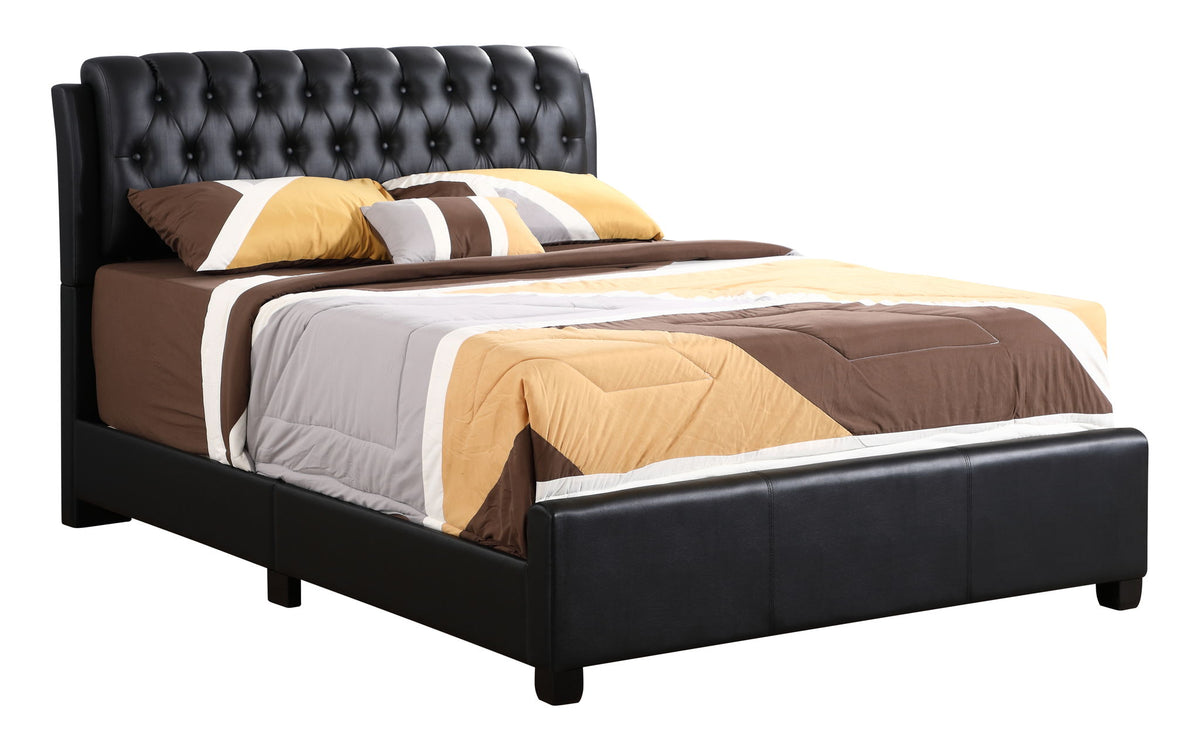 Tufted Upholstered Bed