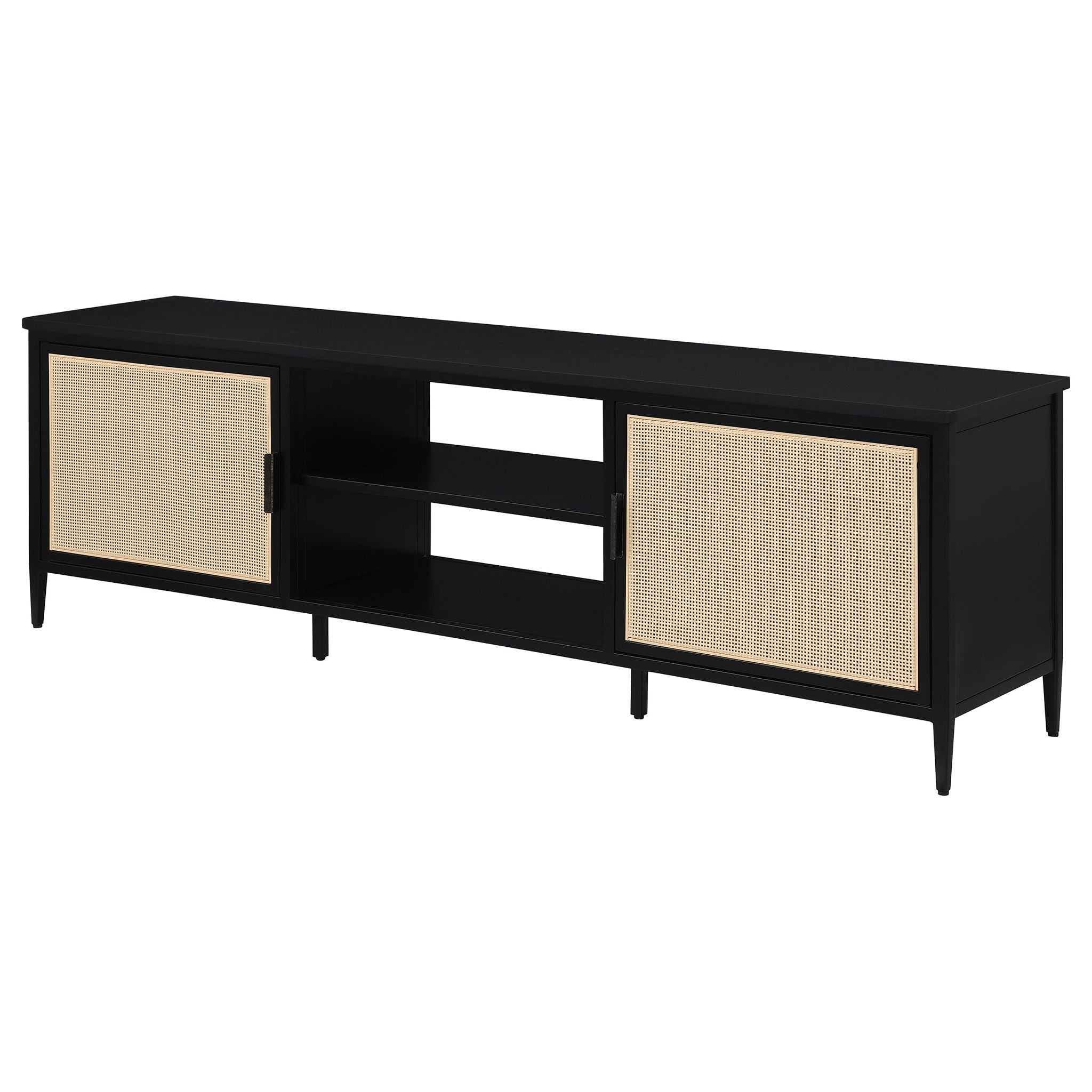 Kenneth - 2 Door TV Stand Doors - Black