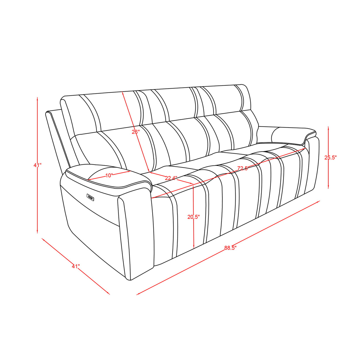 Gary - Power Reclining Set