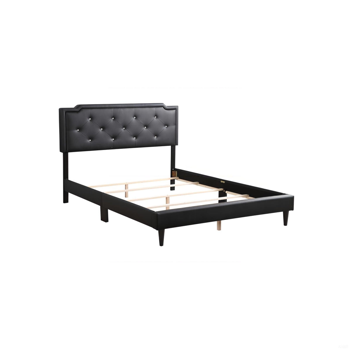 Button Tufted Bed Charming For Cozy Spaces