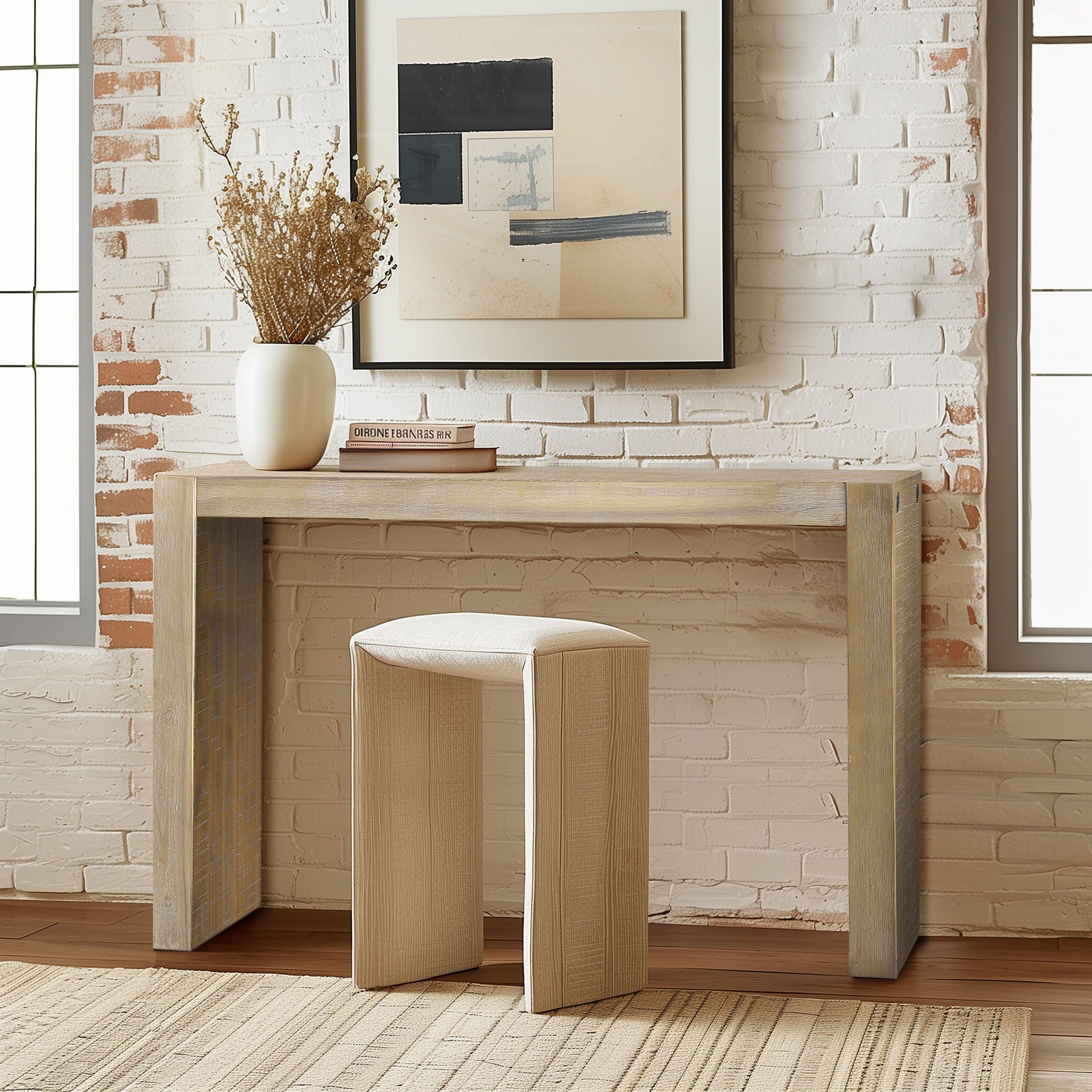 Monterey - Counter-Height Console Table - Natural