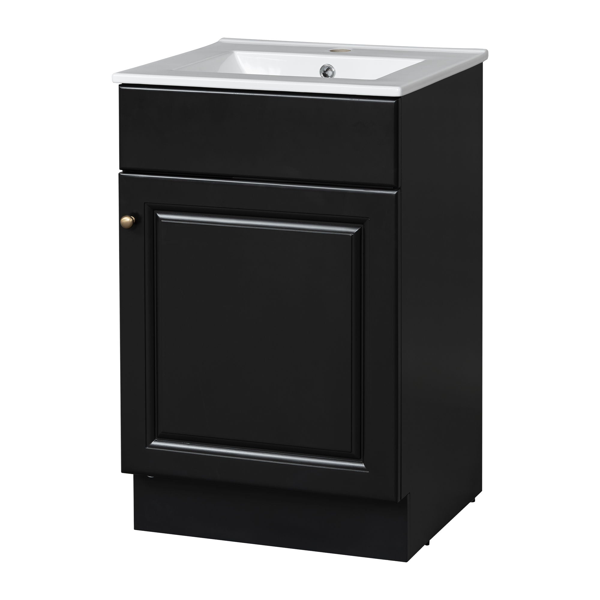 Bathroom Vanity With Sink, Cabinet With Adjustable Shelf