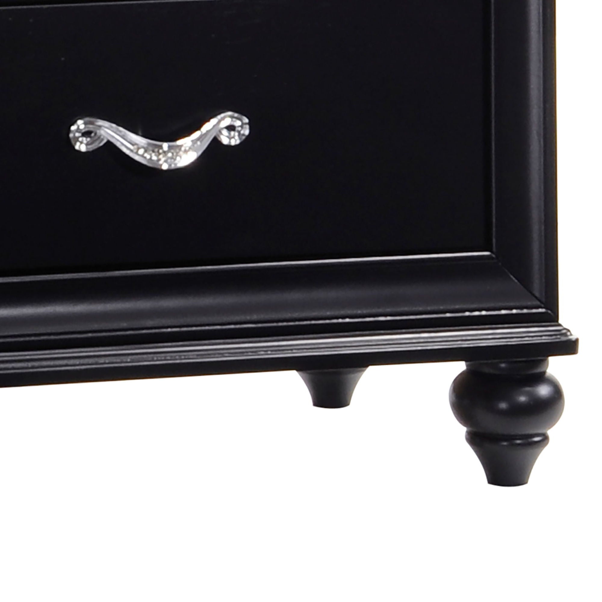 Wilton - 2 Drawer Nightstand - Black