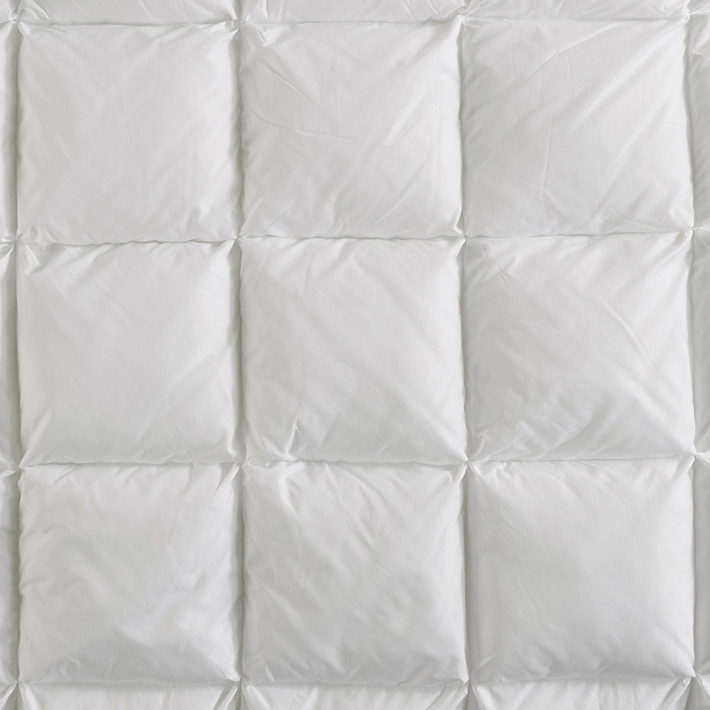 Stay Puffed - Overfilled King Pillow Protector Single Piece - White