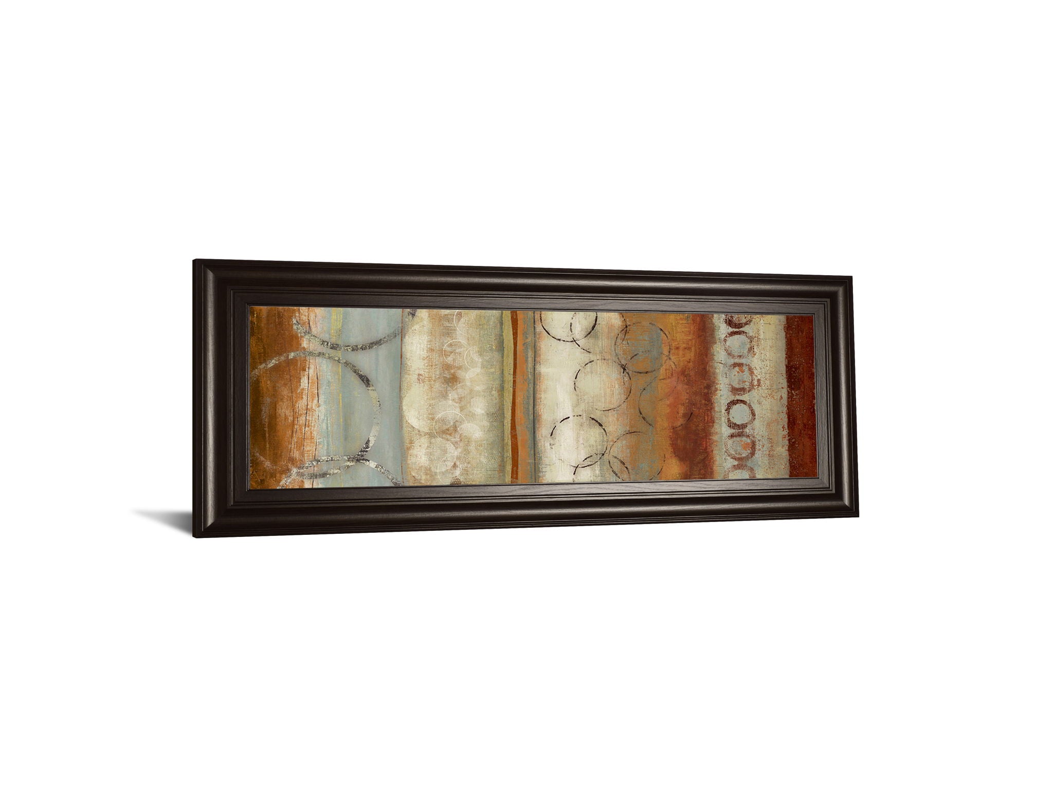Juncture I By Tom Reeves - Framed Print Wall Art - Light Brown