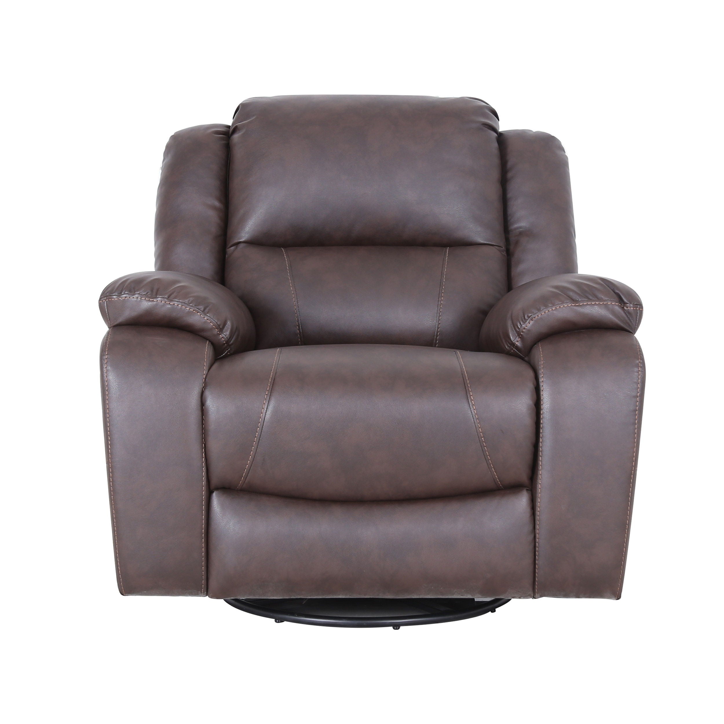 Stylish Wide Manual Swivel Standard Recliner