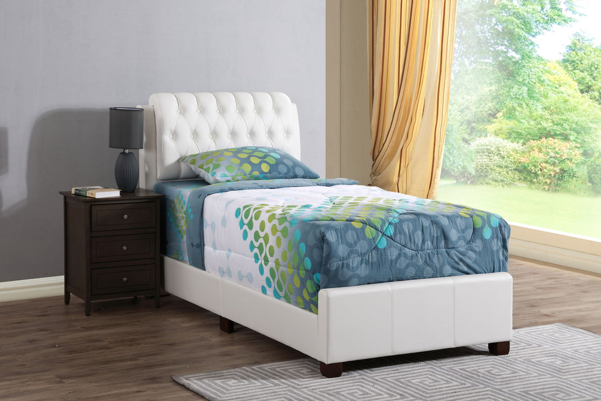 Tufted Upholstered Bed