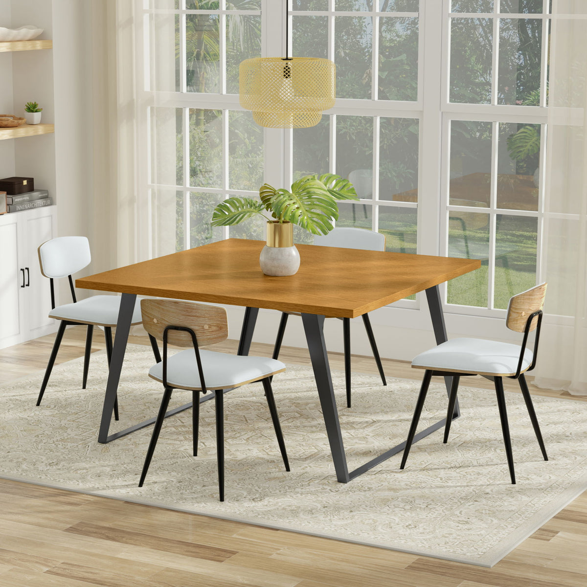 Lowry - Handcrafted Square Dining Table