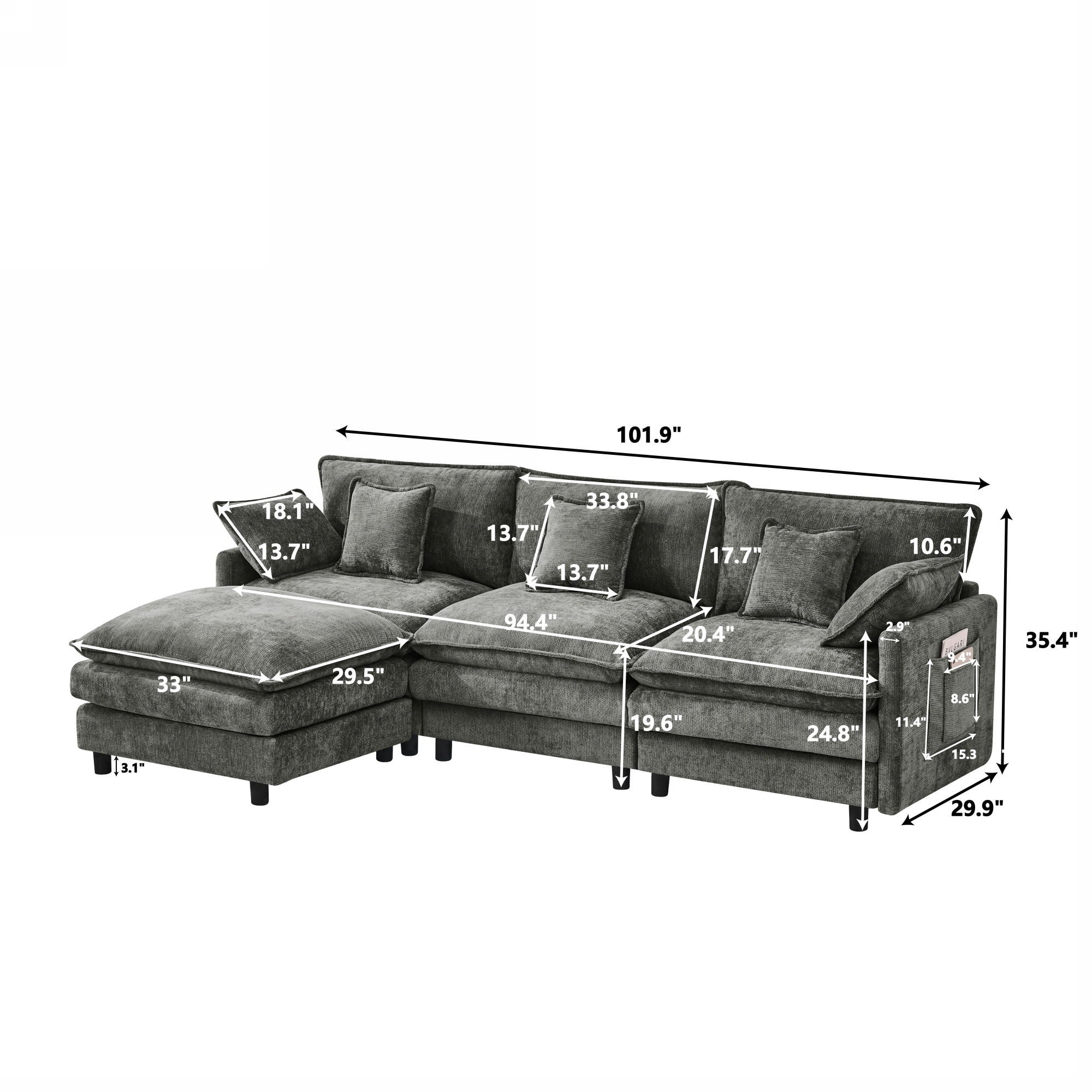 Sofa With Modular Design