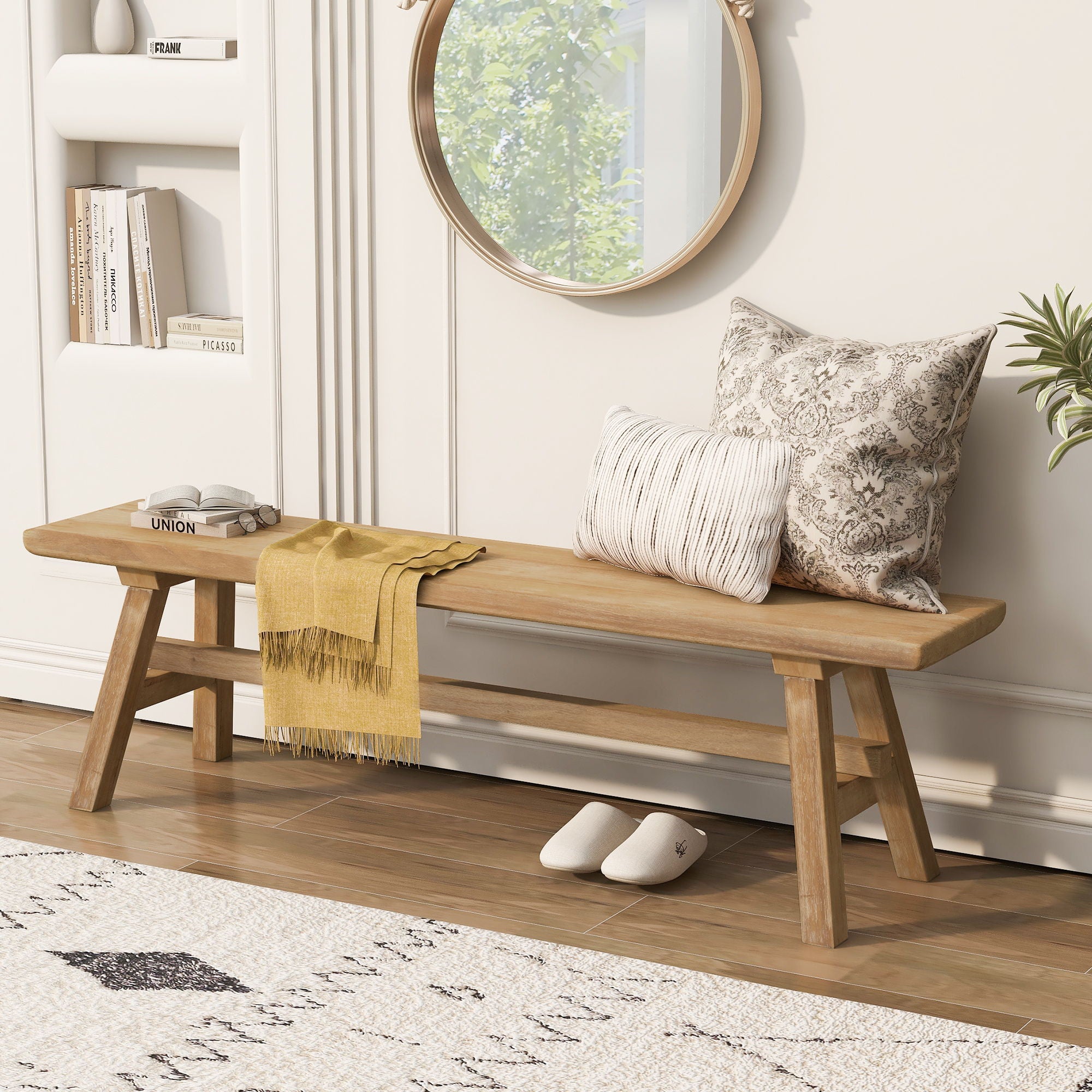 Farmhouse Dining Bench