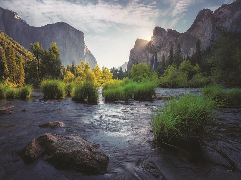 Yosemite Valley By Martin Podt Photography (Small) - Dark Gray