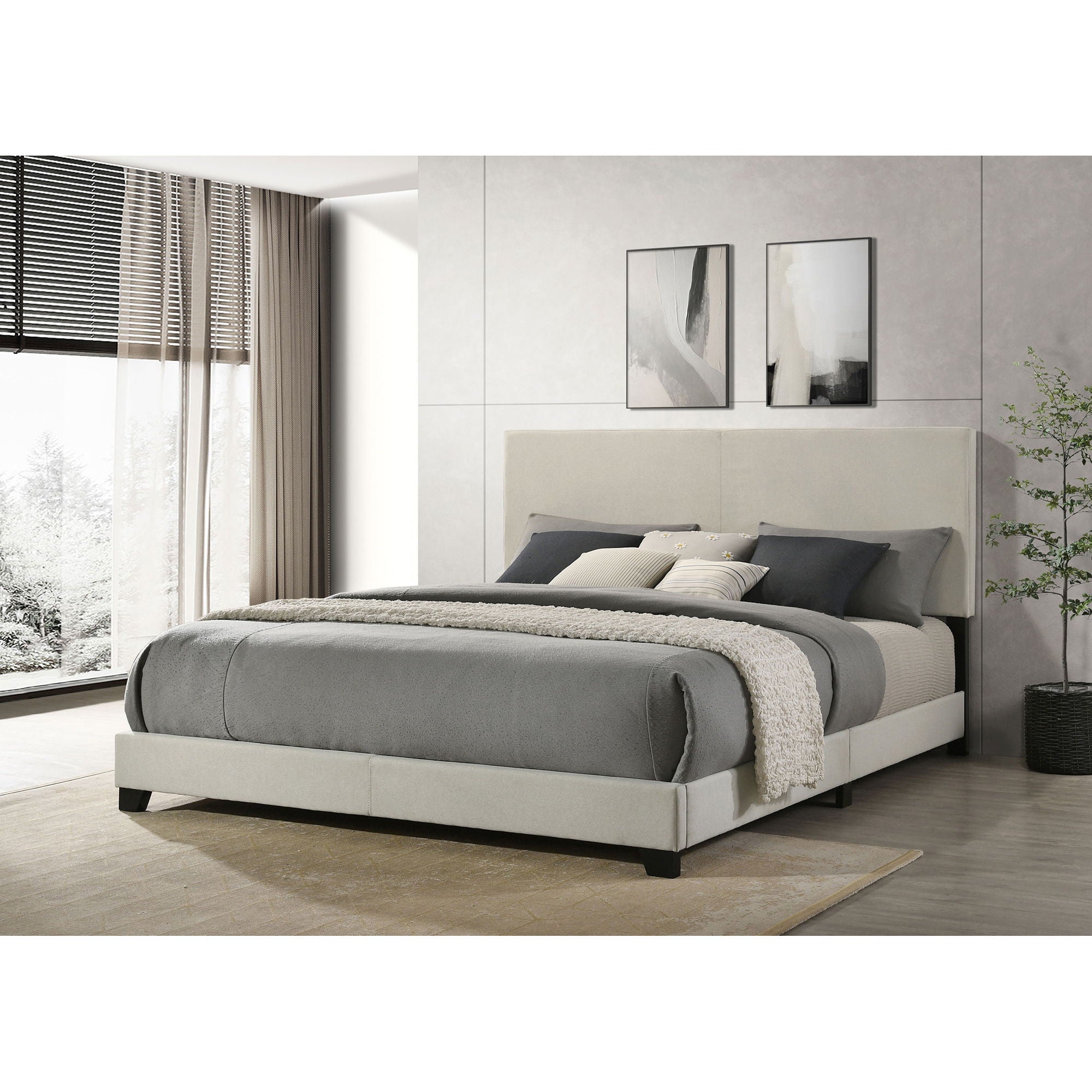 Efram - Panel Bed