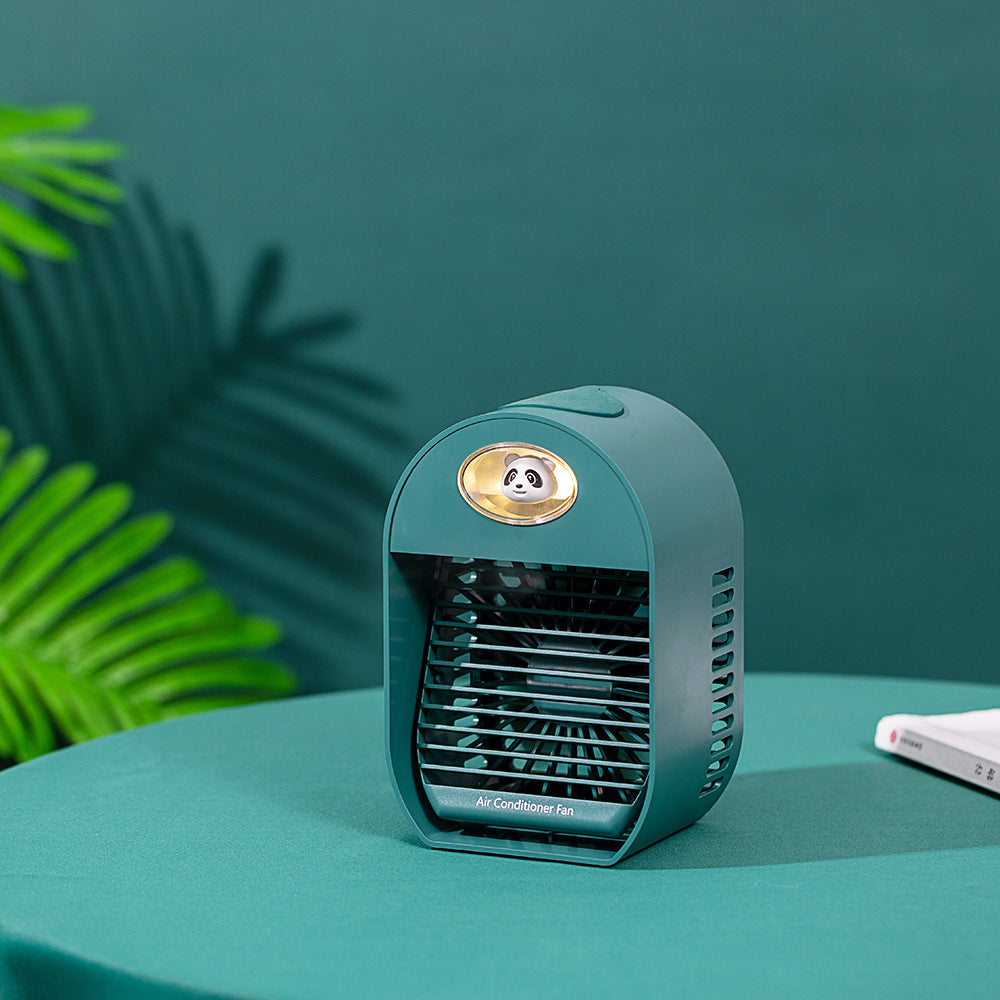 New Water Cooling Fan USB Desktop Office Humidification Spray Fan Household Large Capacity Air Conditioner Small Fan