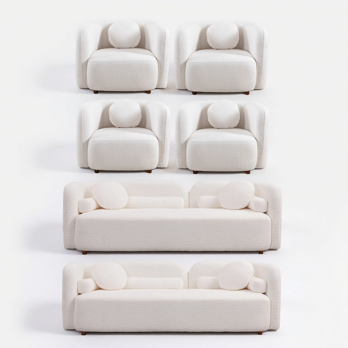Japandi Living Room Set