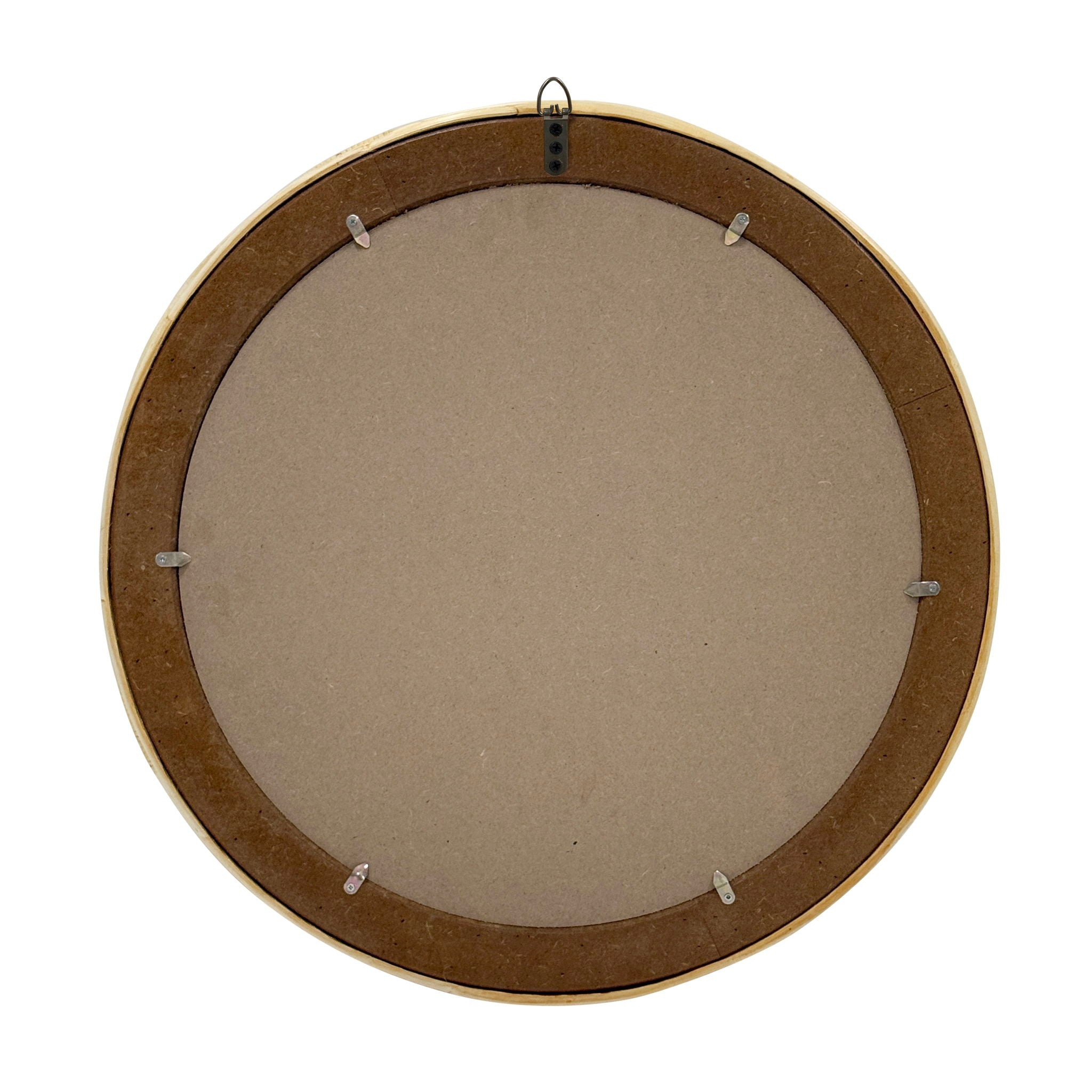 Luna - Natural Rattan Round Wall Mirror - Natural