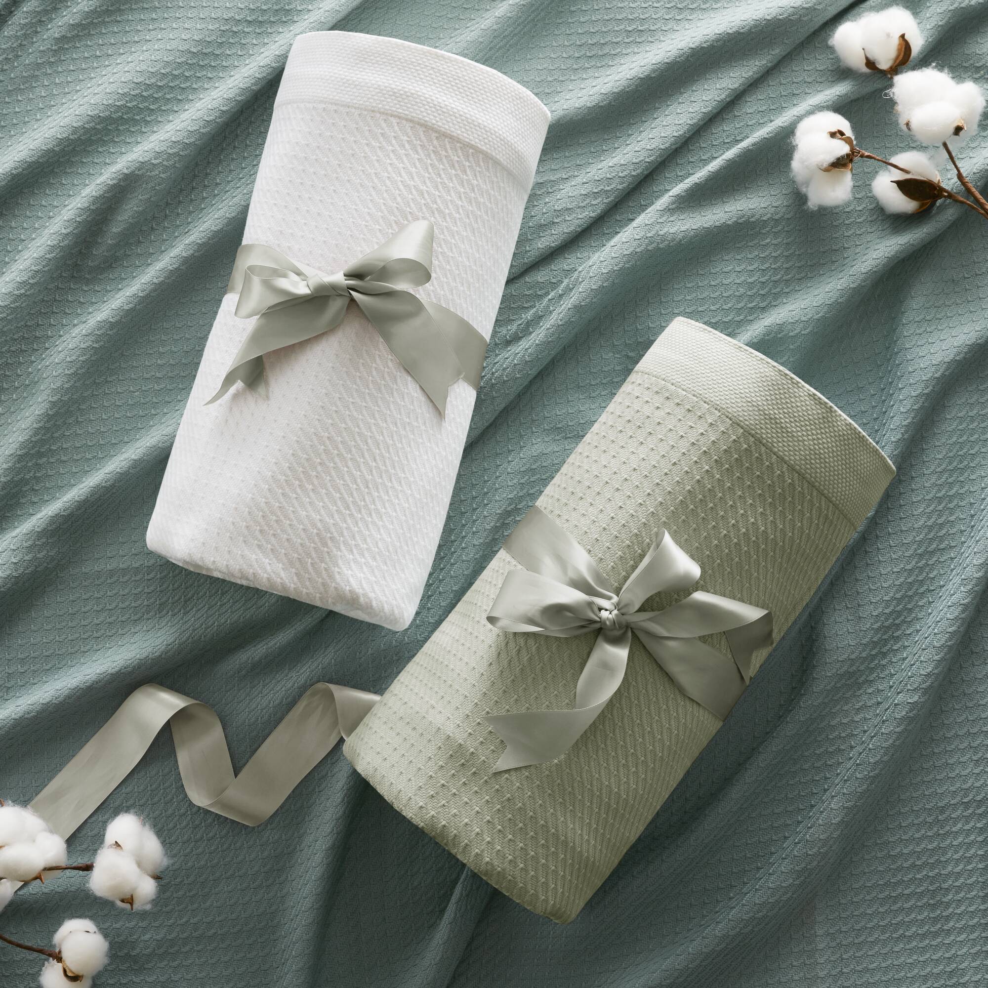 Egyptian Cotton - Full Blanket - Teal