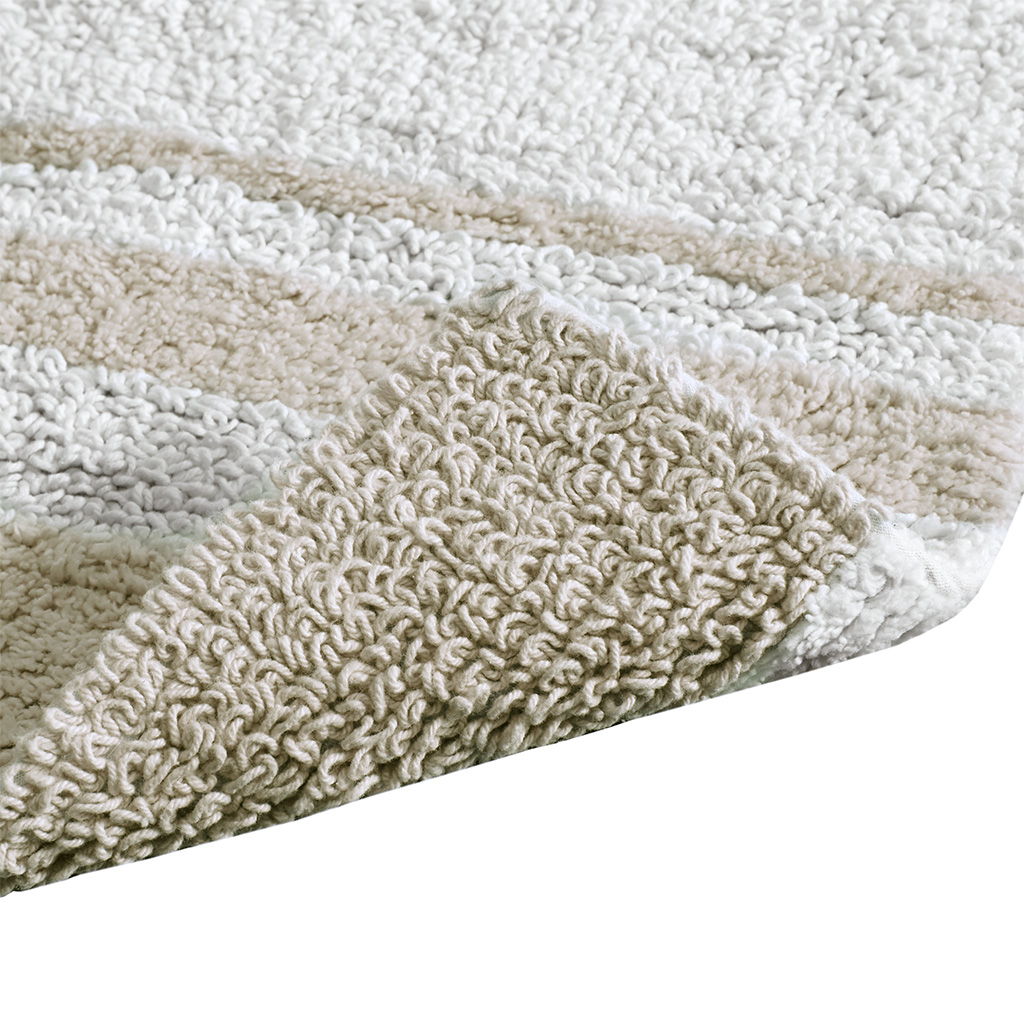 Spa - 24" x 72" Reversible Bath Rug - Taupe