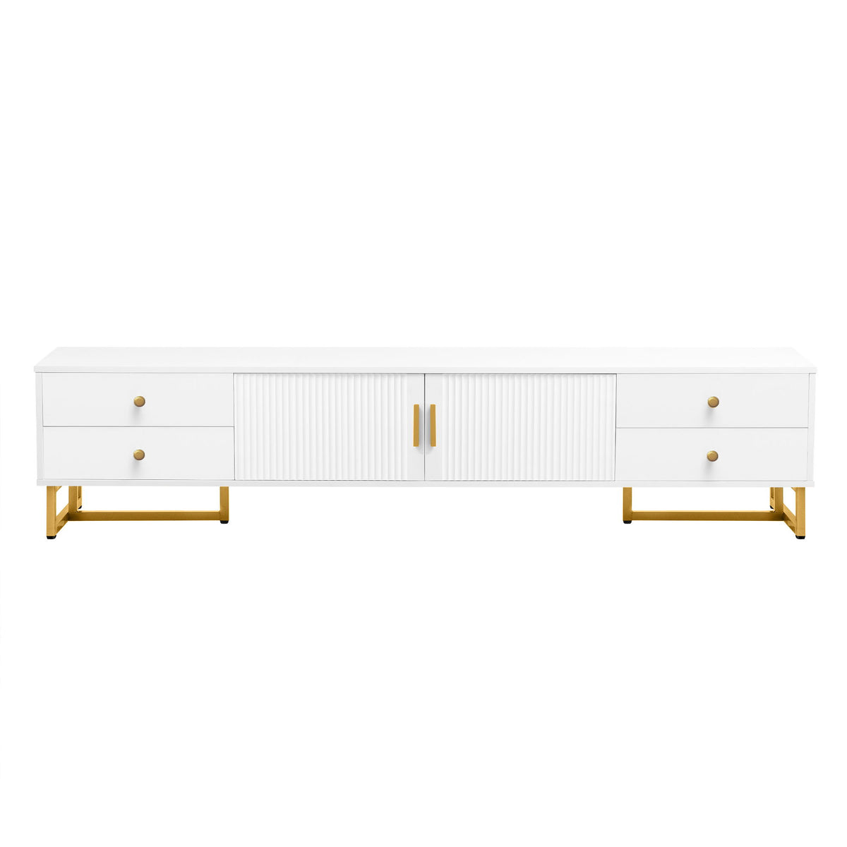 TV Stand With Storage For Living Room