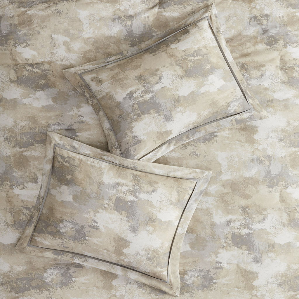 Beacon - Queen Piece Comforter (Set of 7) - Gray