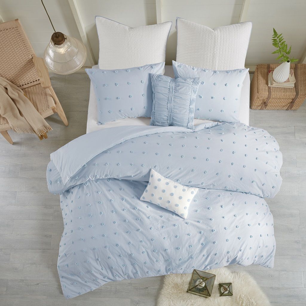 Brooklyn - King Duvet Cover Set - Blue