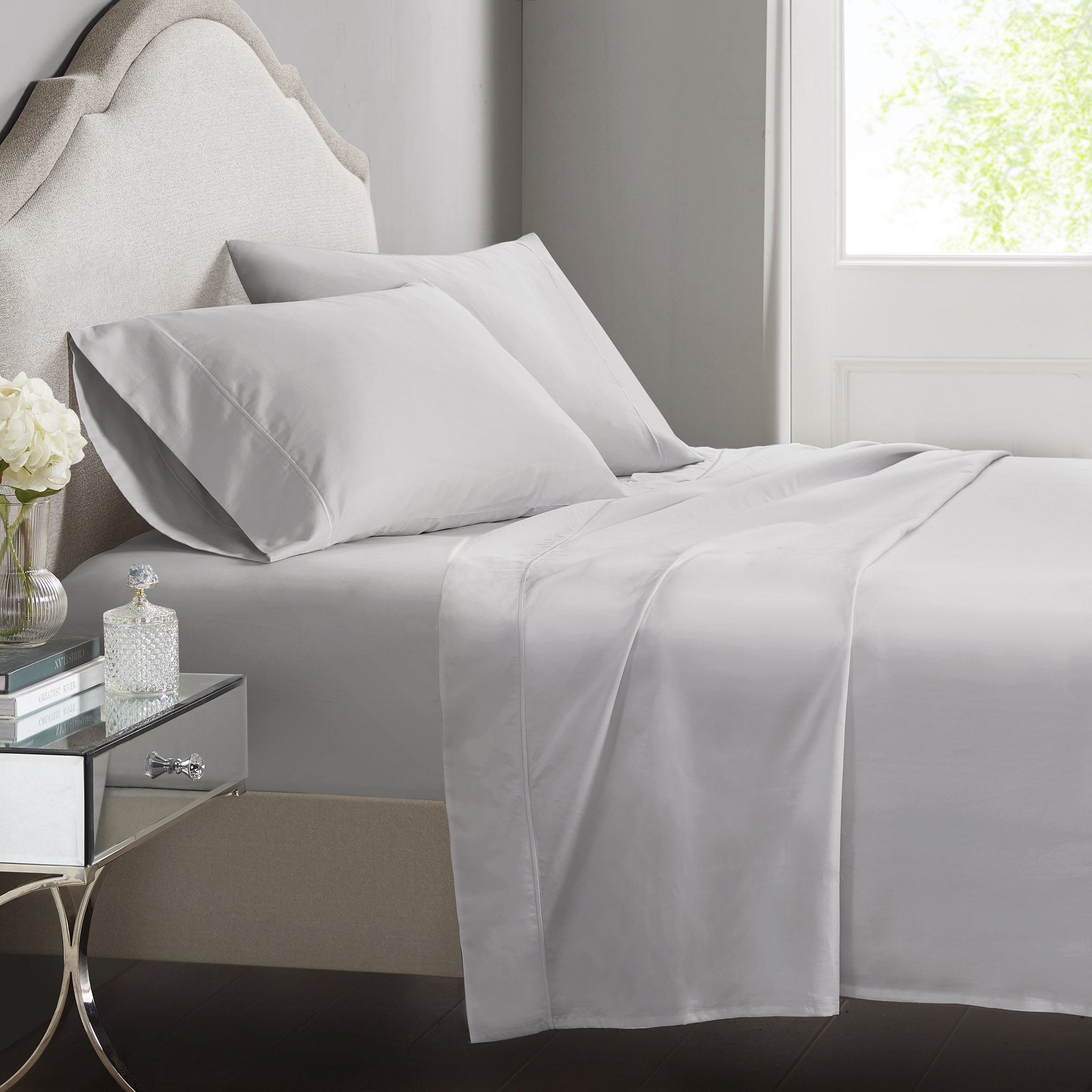 Luxury Egyptian - Standard Pillowcases - Gray