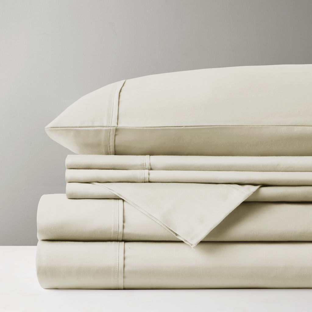 800 Thread Count - King Sheet Set - Ivory