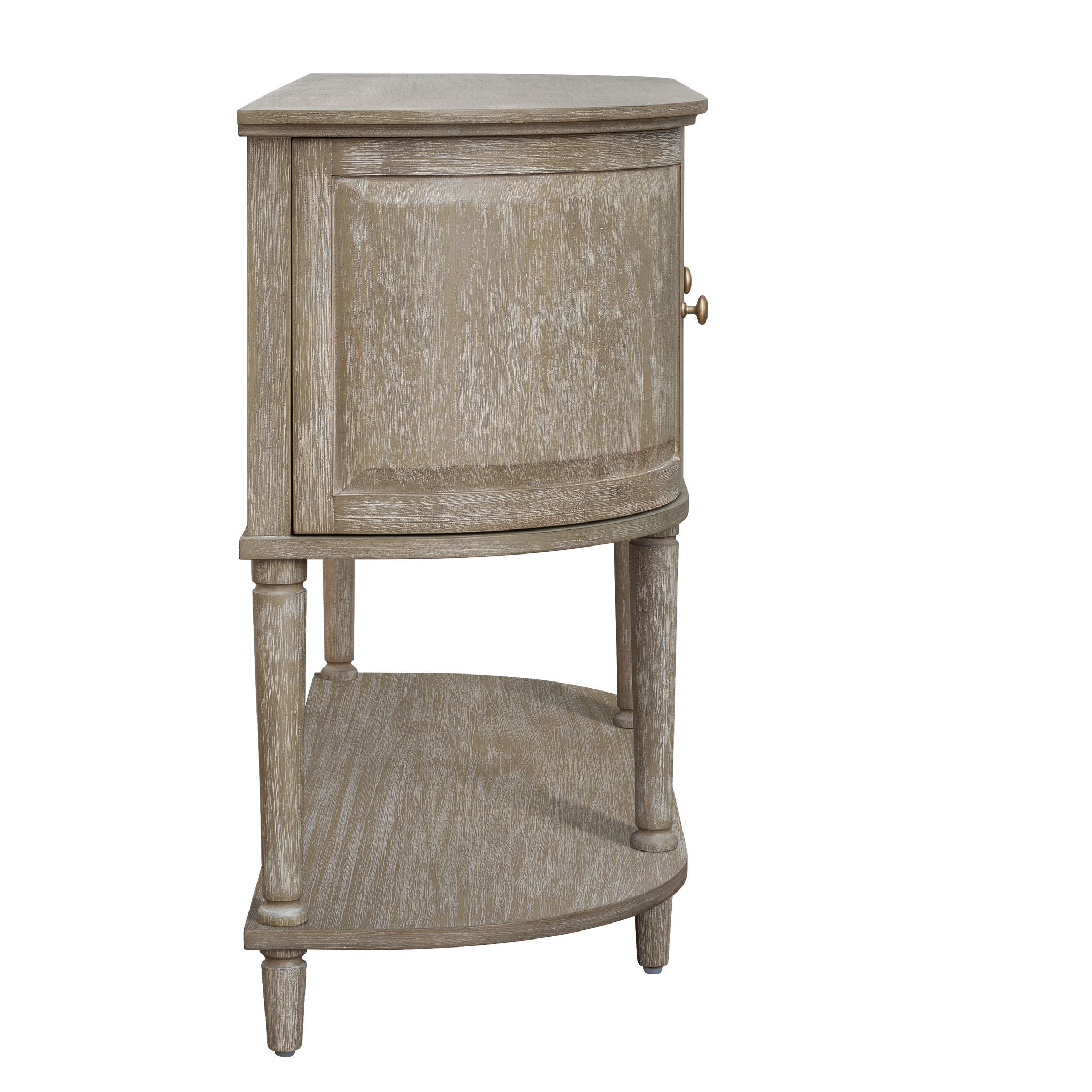 Ayanna - Accent Cabinet With Lower Shelf - Reclaimed Wheat