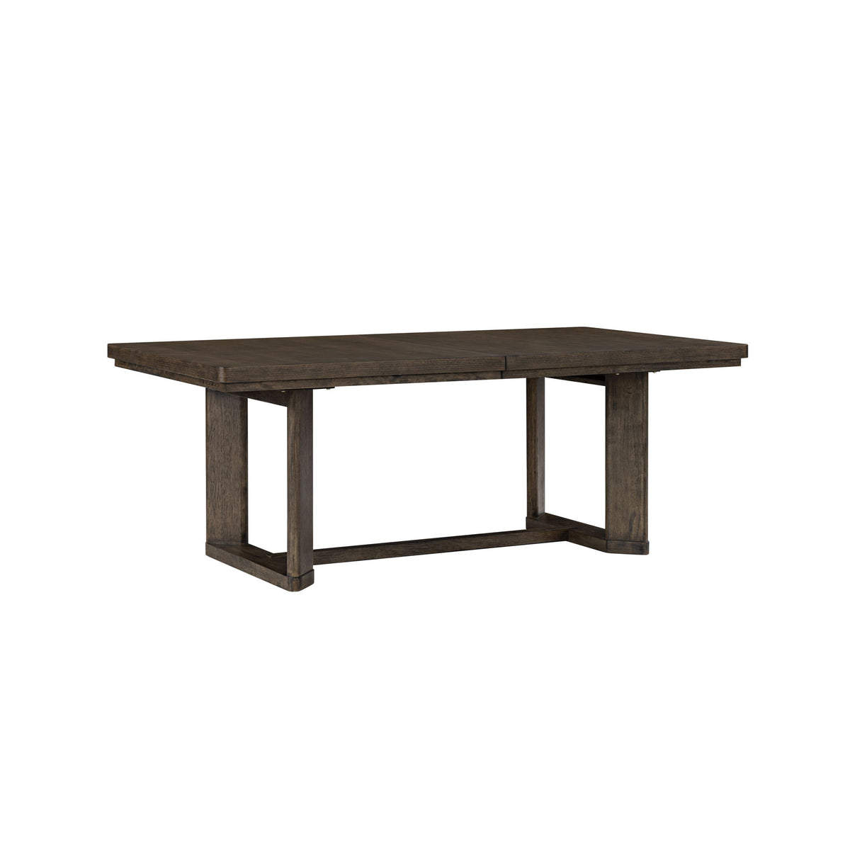 Trestle Dining Table With Leaf