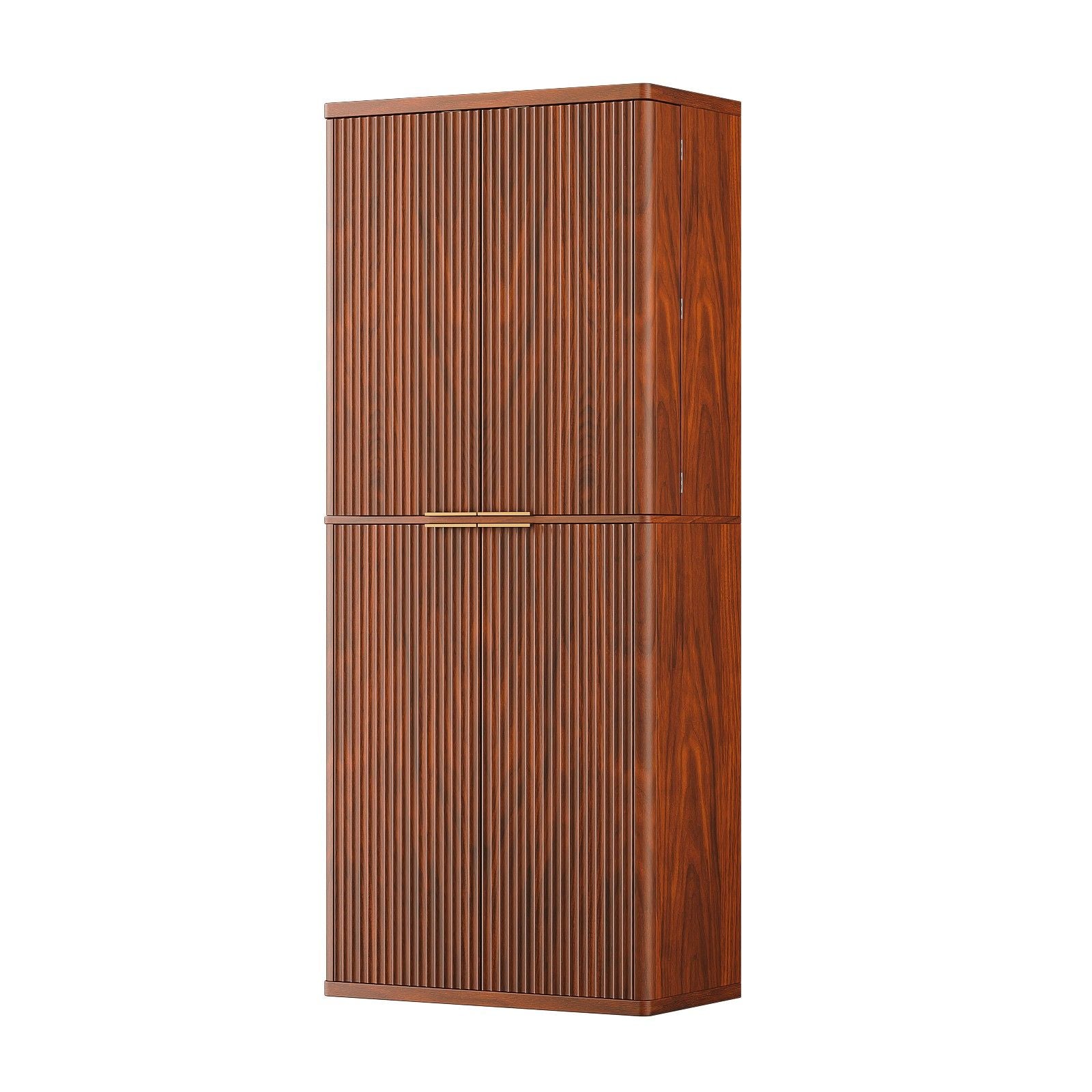 Kitchen Pantry Cabinet With 6 Doors