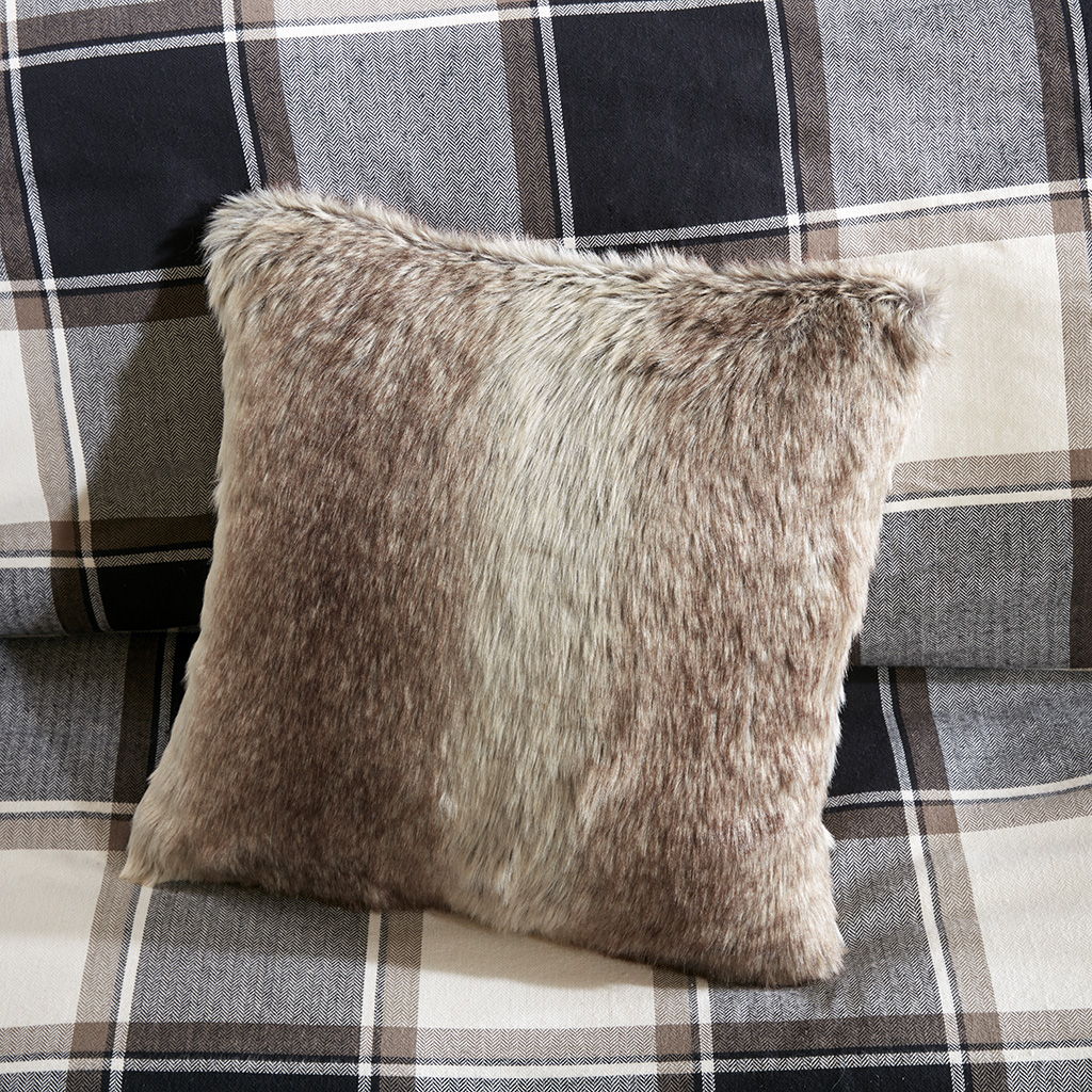 Urban Cabin - Queen Comforter Set - Brown