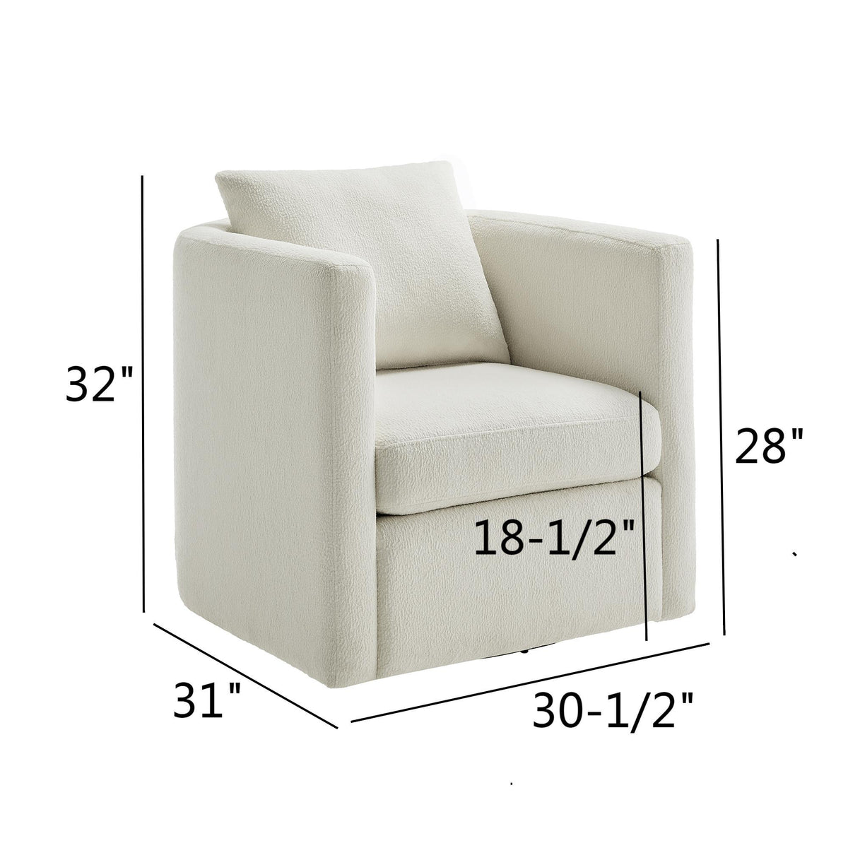 Sutton - Swivel Barrel Chair