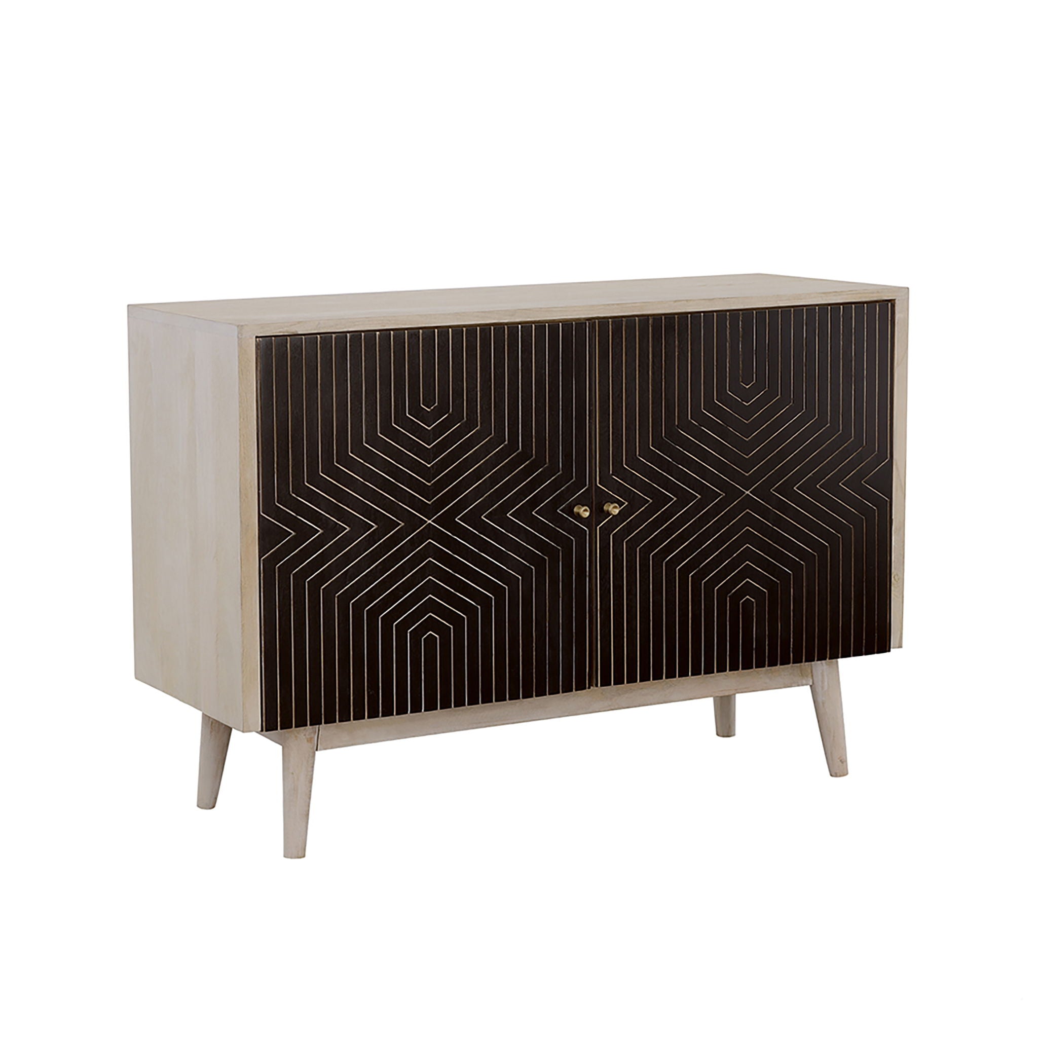 Ixora - 2 Door Cabinet - Black