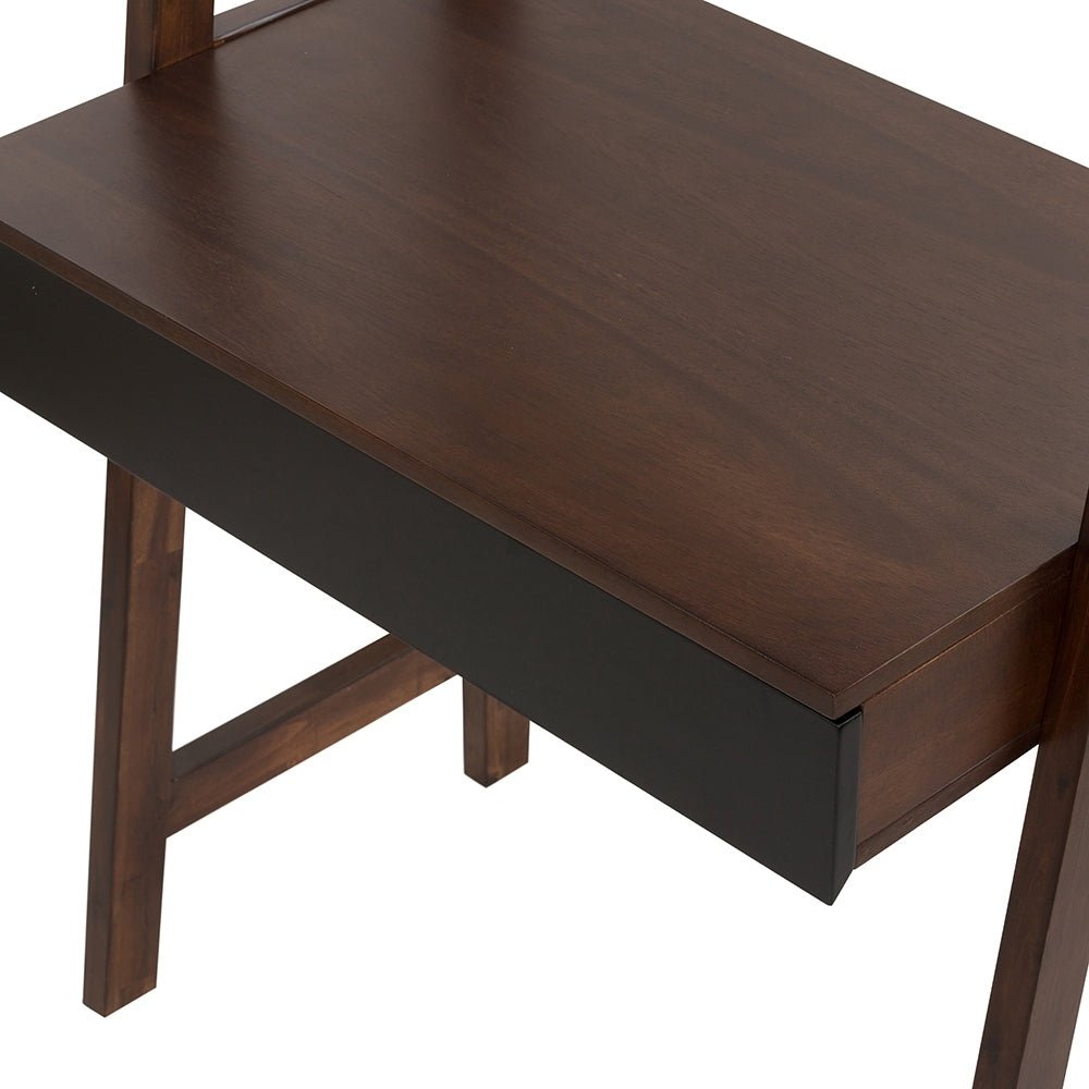 32x20x68" Ladder Desk, Ladder Style Display Shelf