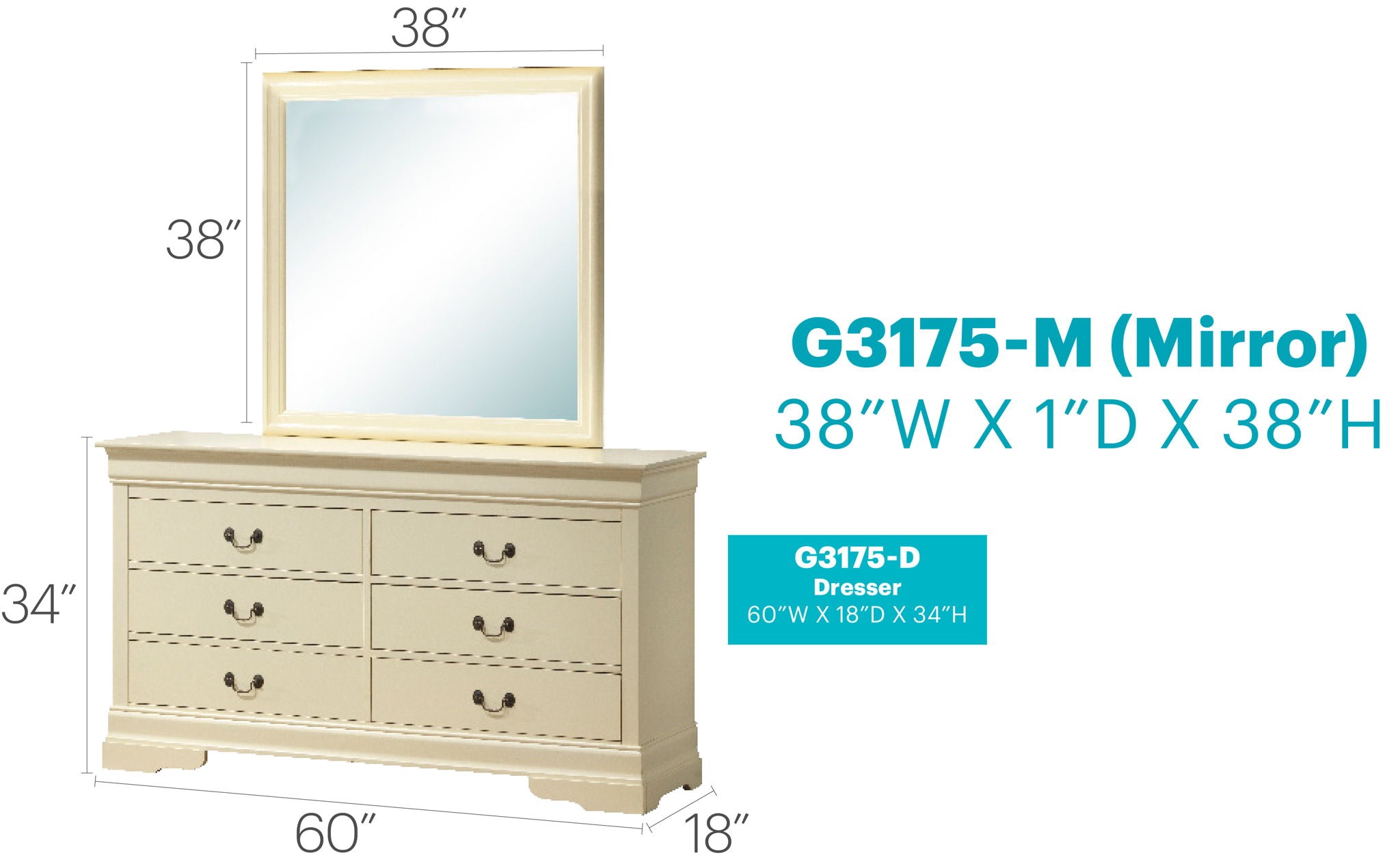 Elegant Traditional Storage Dresser