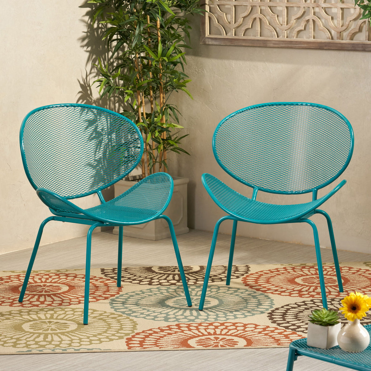 Elba - Contemporary Chair Set For Outdoor Relaxation