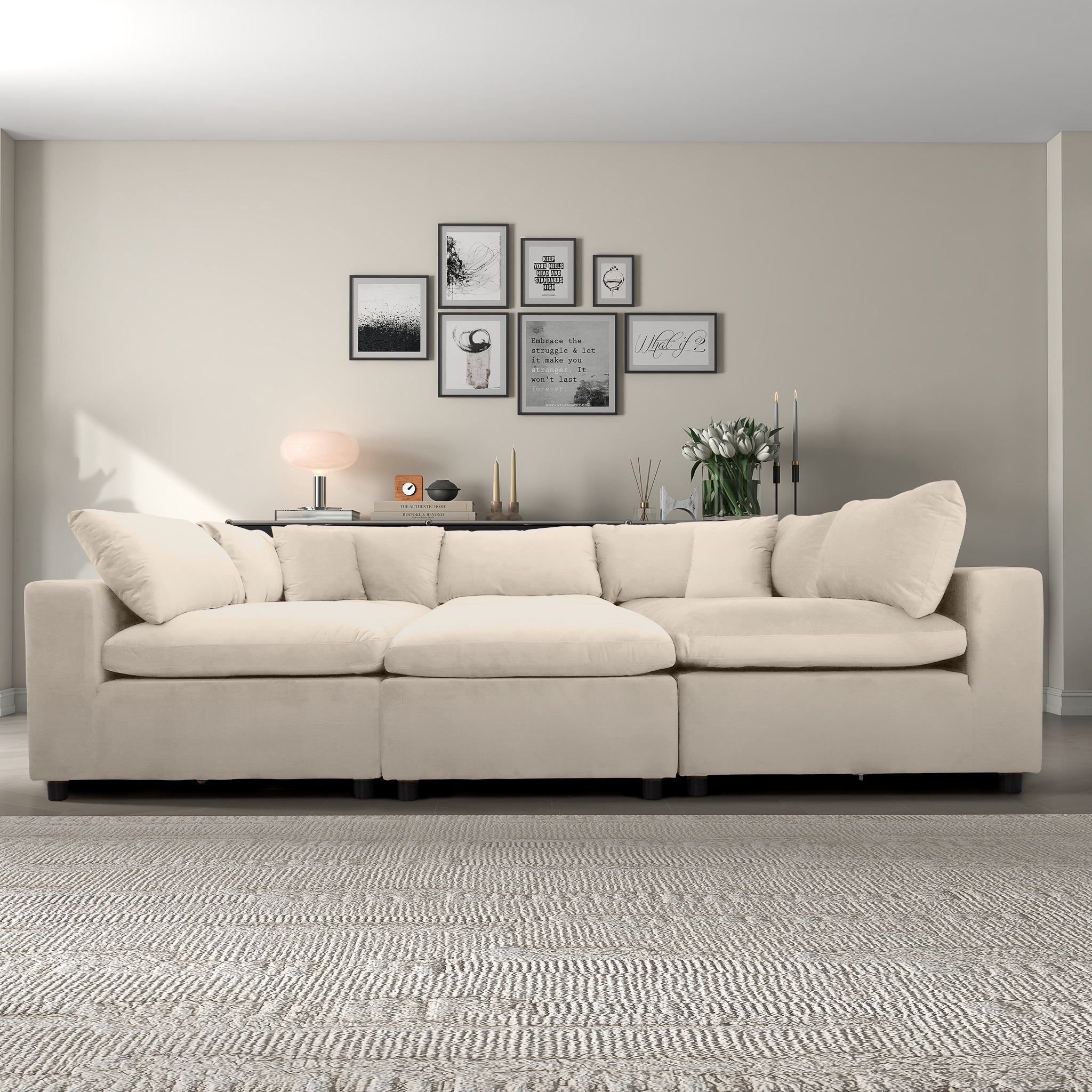 Hayward - Modular Sectional Sofa - Ivory