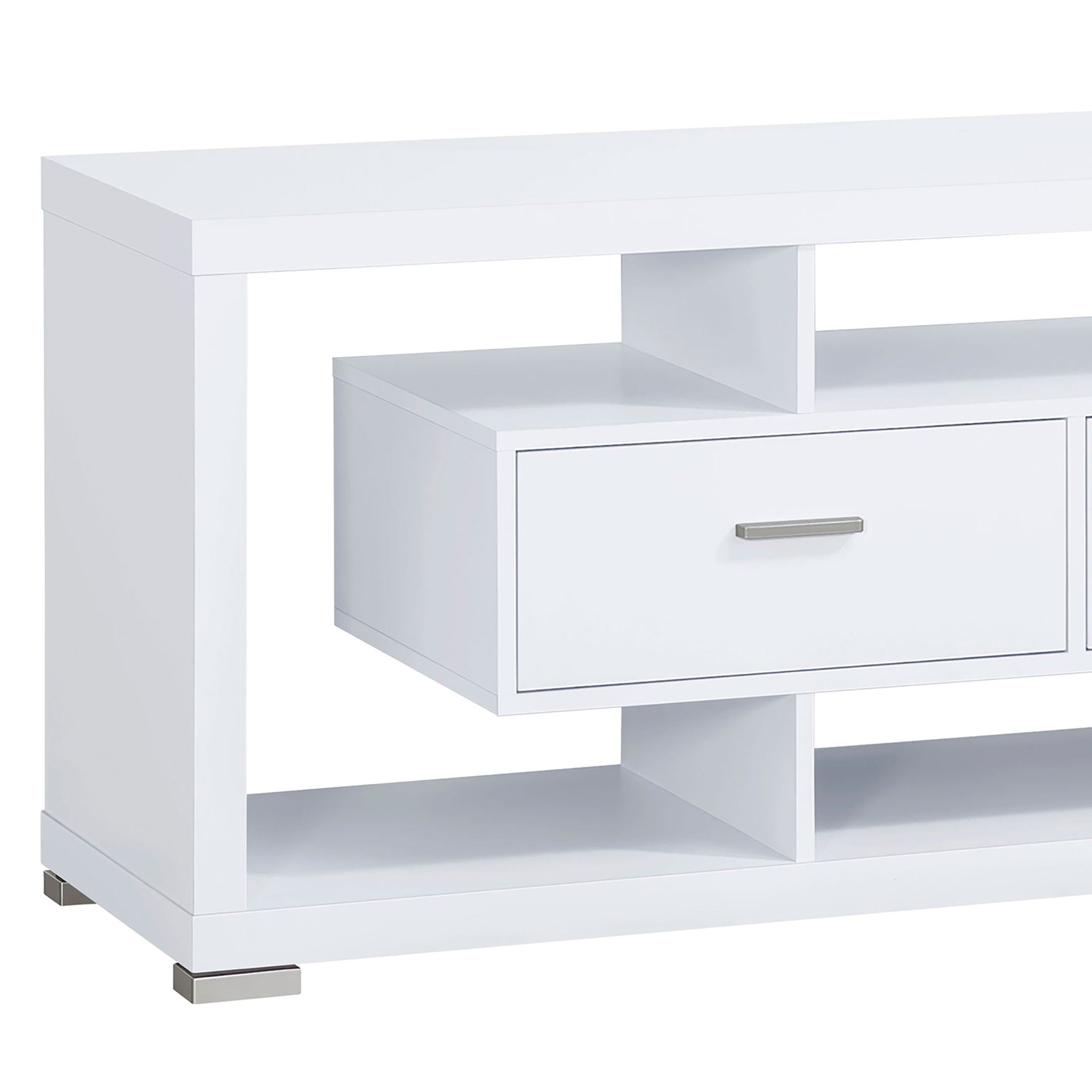 Ozawa - 2 Drawer TV Stand - White
