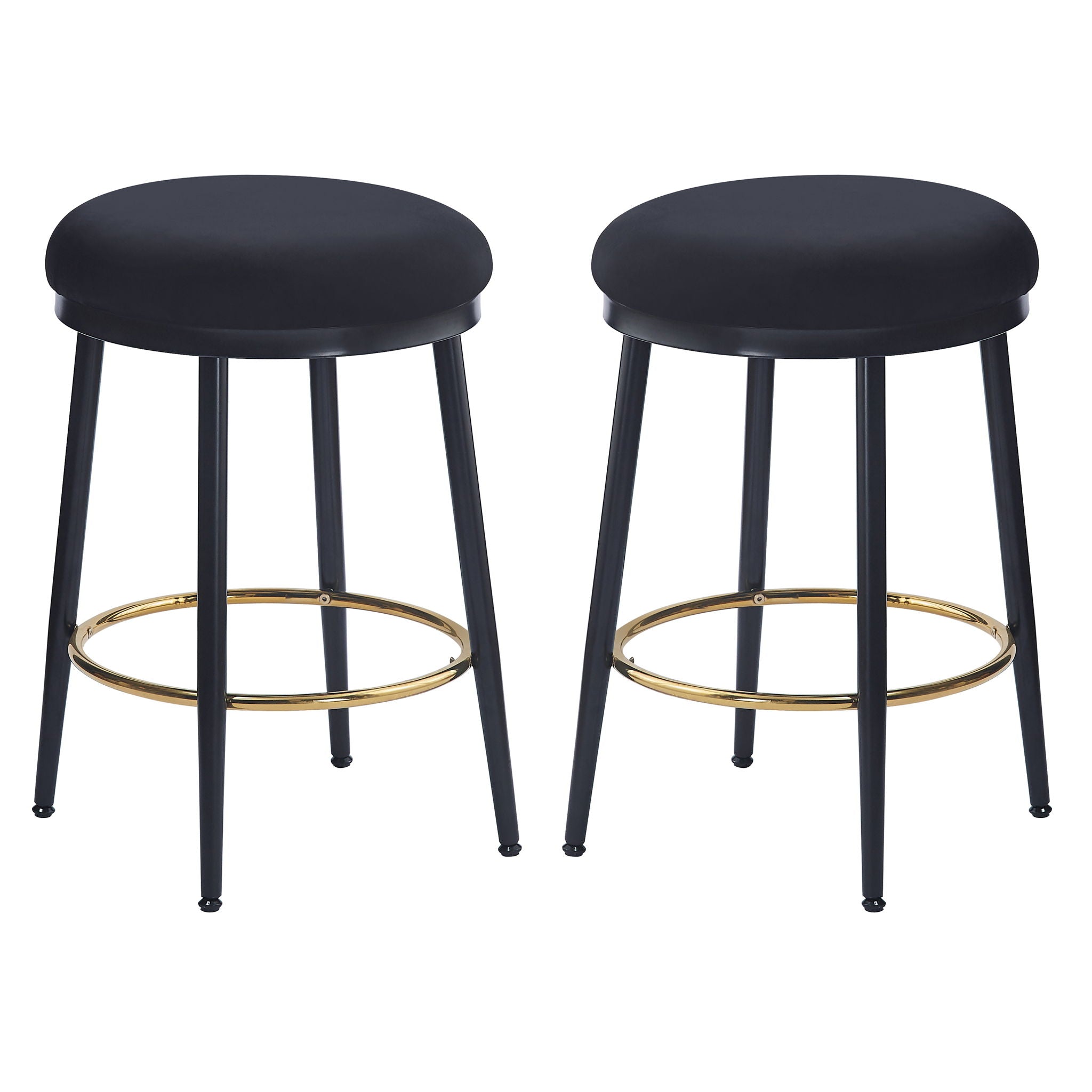 Stylish Design Counter Stools (Set of 2)
