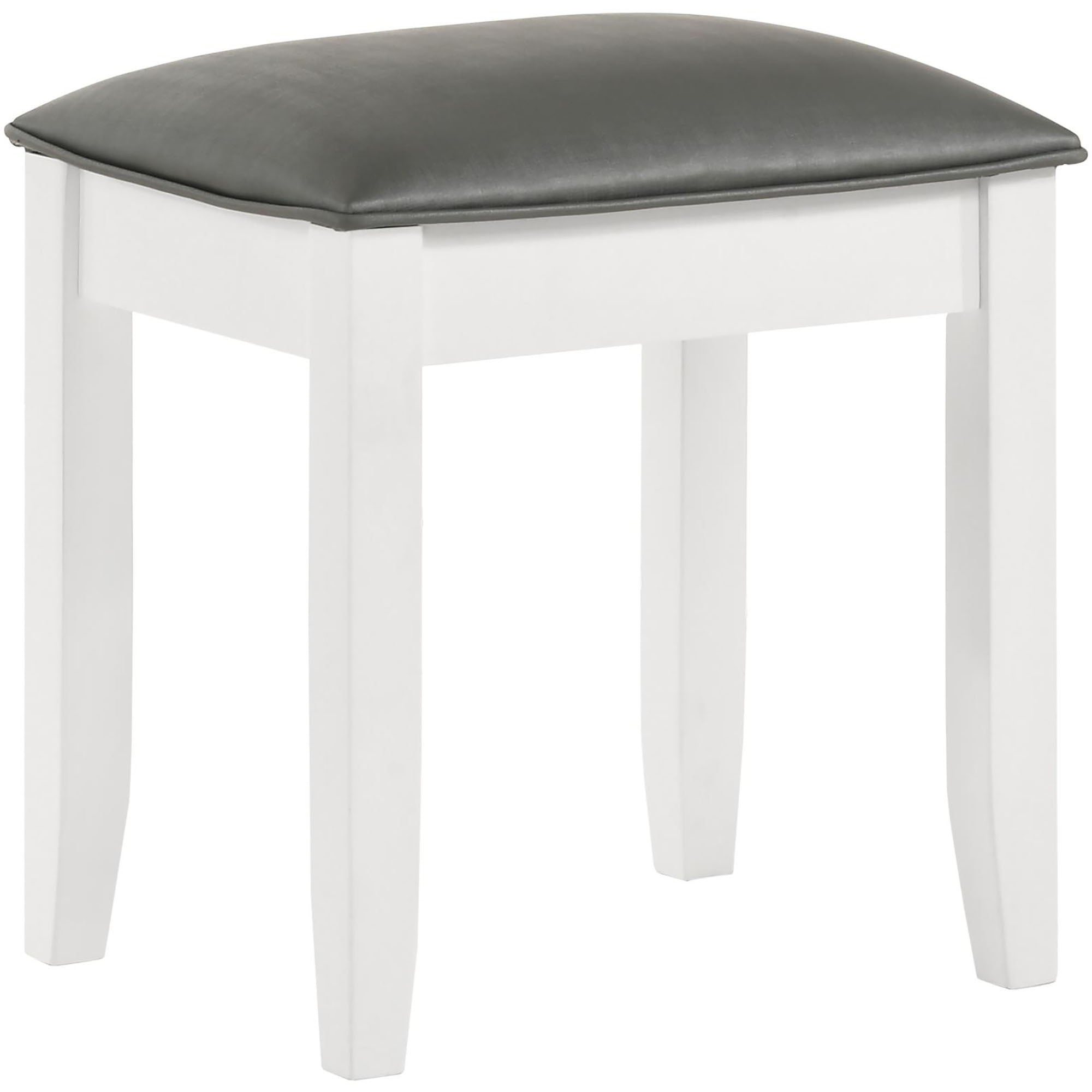 Vanity Stool With Padded Seat