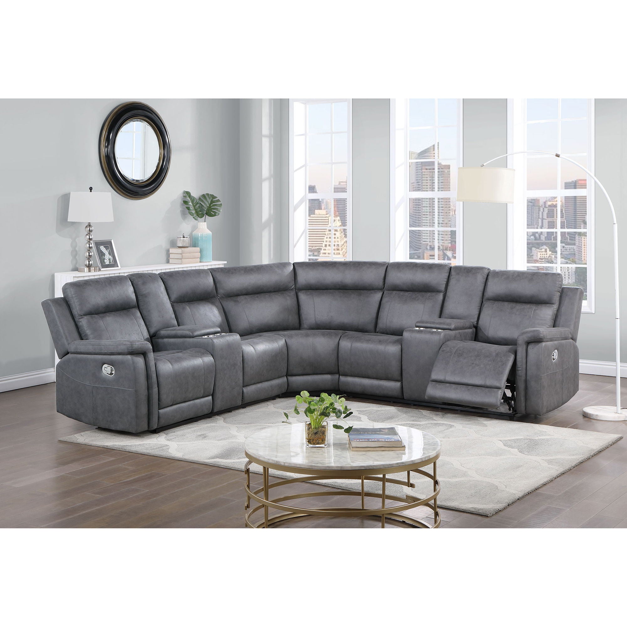 Eco - Sectional - Gray
