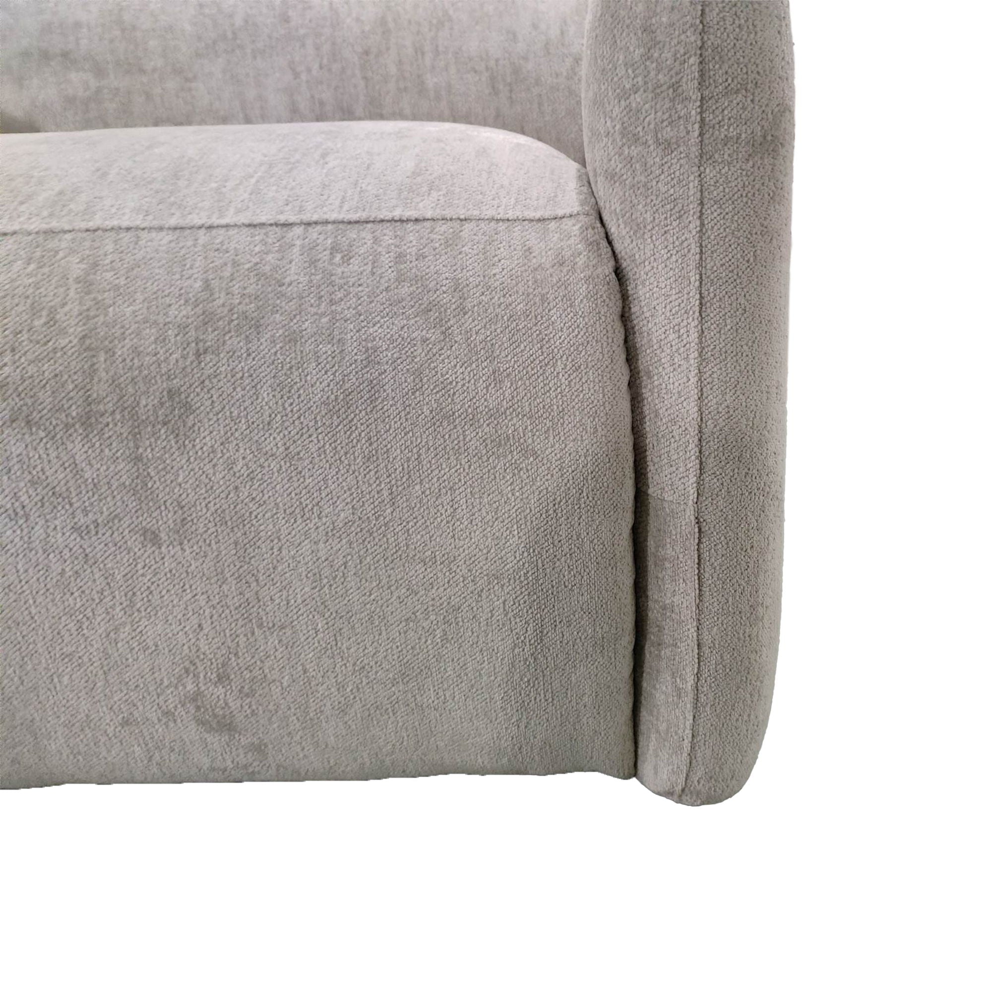 Ava - Power Modern Recliner - Light Gray