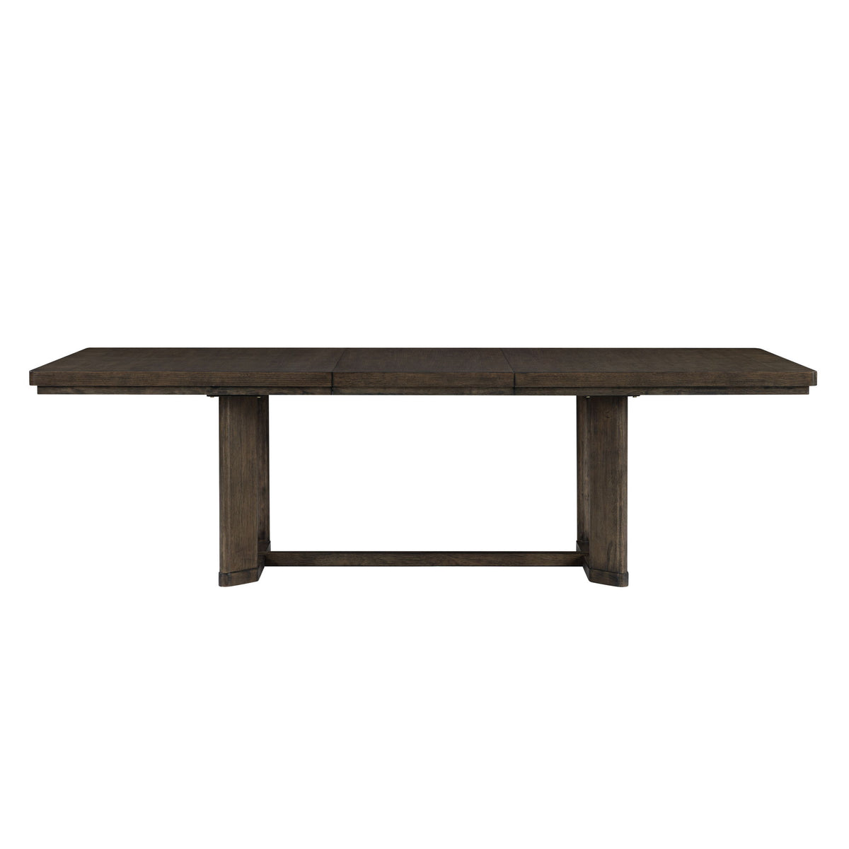 Trestle Dining Table With Leaf