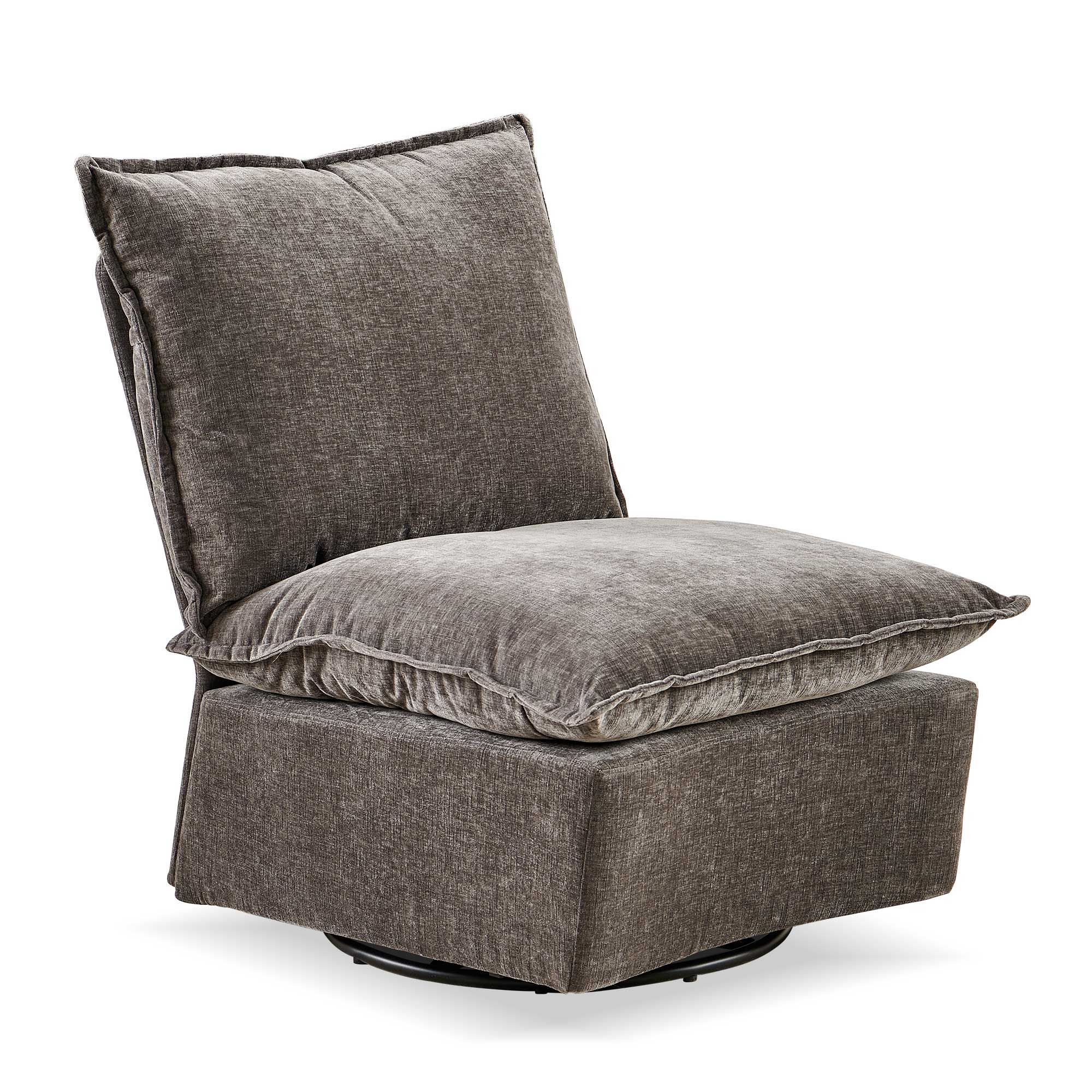 Detachable Single 360 Swivel Rocking Rocker, 360 Swivel Sofa Chair & Single Sofa Lounge, Comfortable Seating For Living Room & Bedroom Sofa 1 Piece
