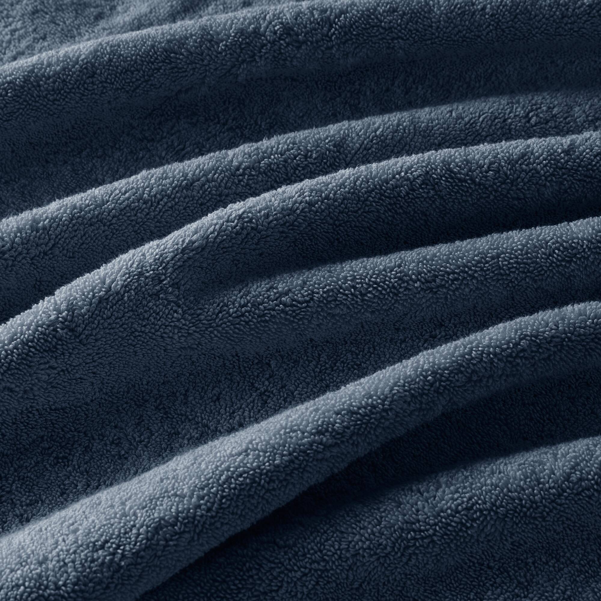 800GSM - 8 Piece Antimicrobial Towel Set - Dark Blue