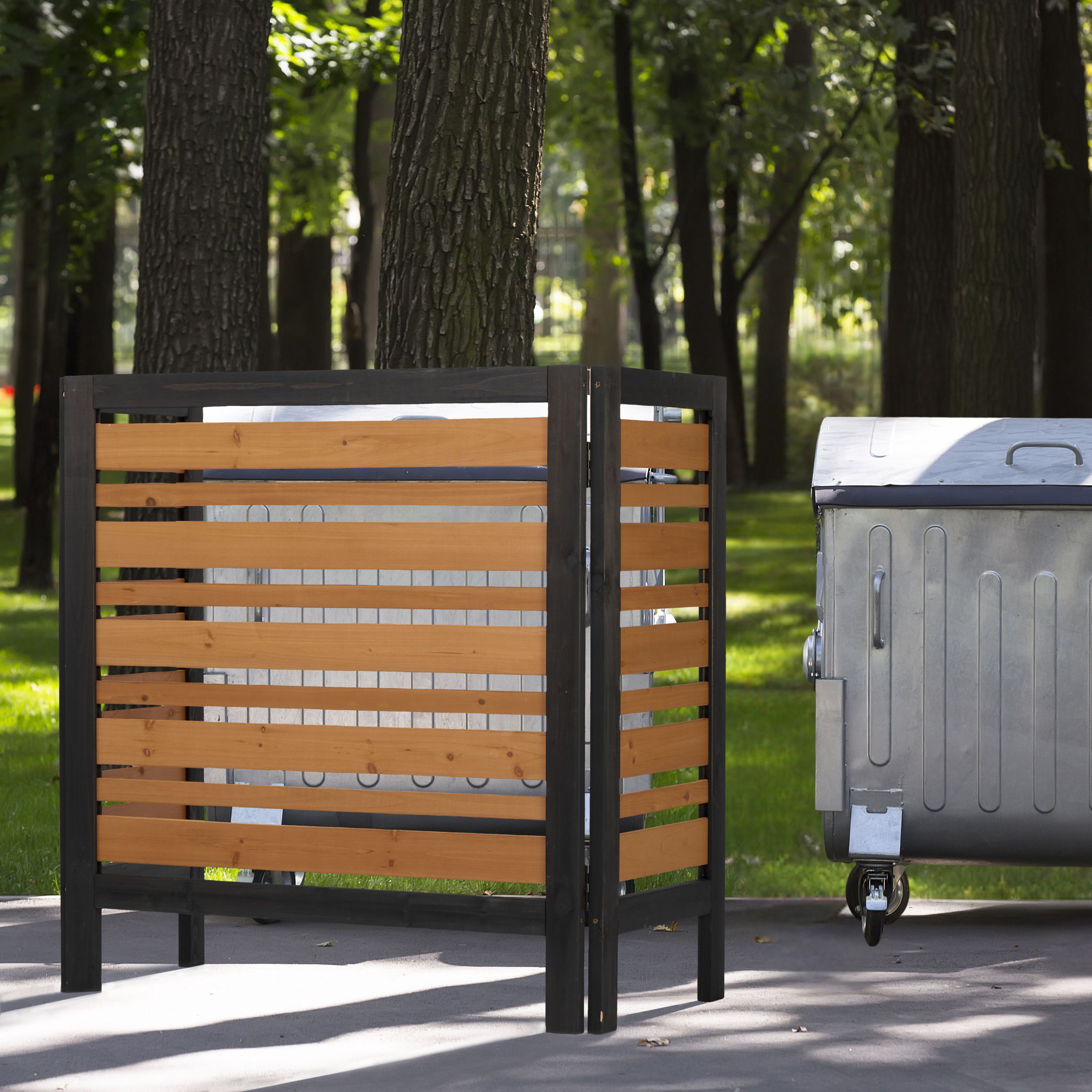 Outdoor Air Conditioner Fence Screen