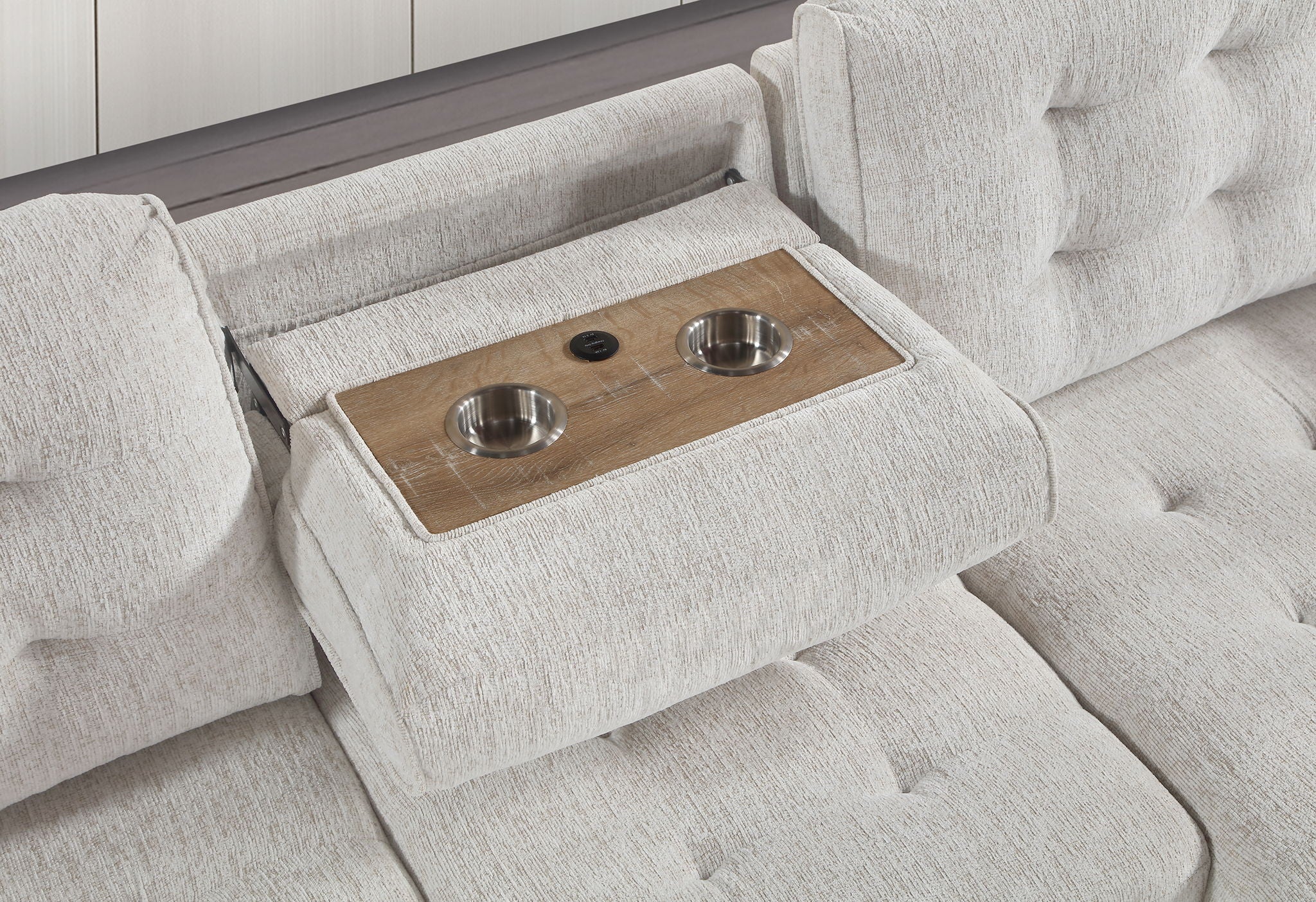 U0707 - Reversible Sofa Bed - Beige