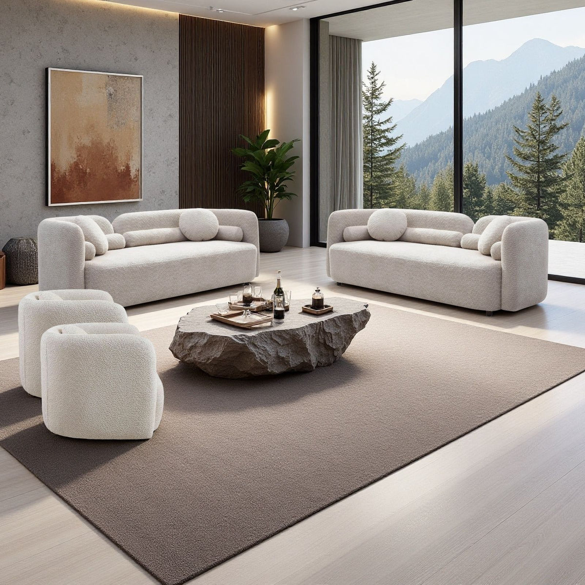 Japandi Living Room Set